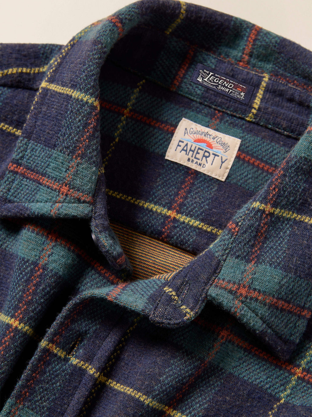 LegendTM Sweater Shirt - Mossy Elm Plaid
