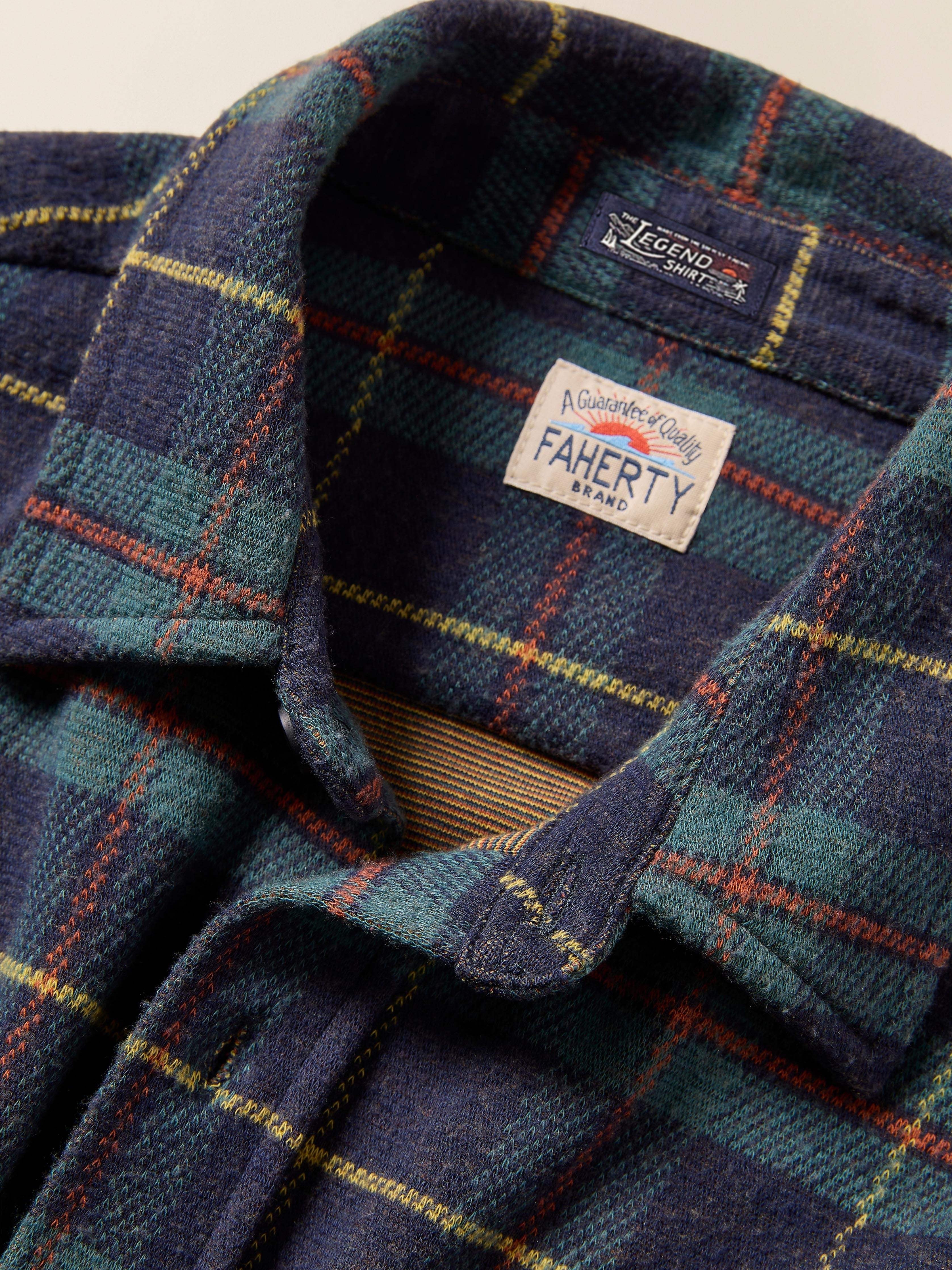 LegendTM Sweater Shirt - Mossy Elm Plaid