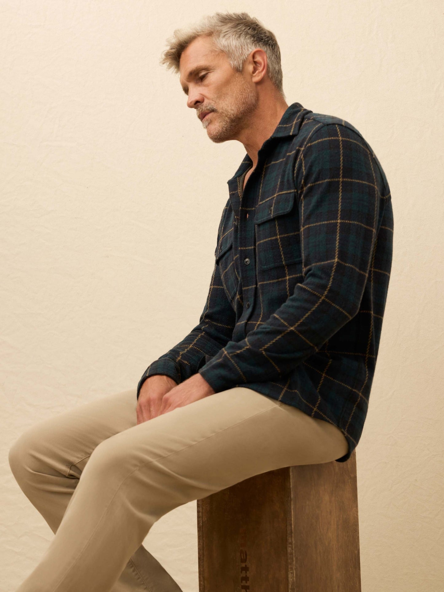 LegendTM Sweater Shirt - Lodge Blackwatch Plaid