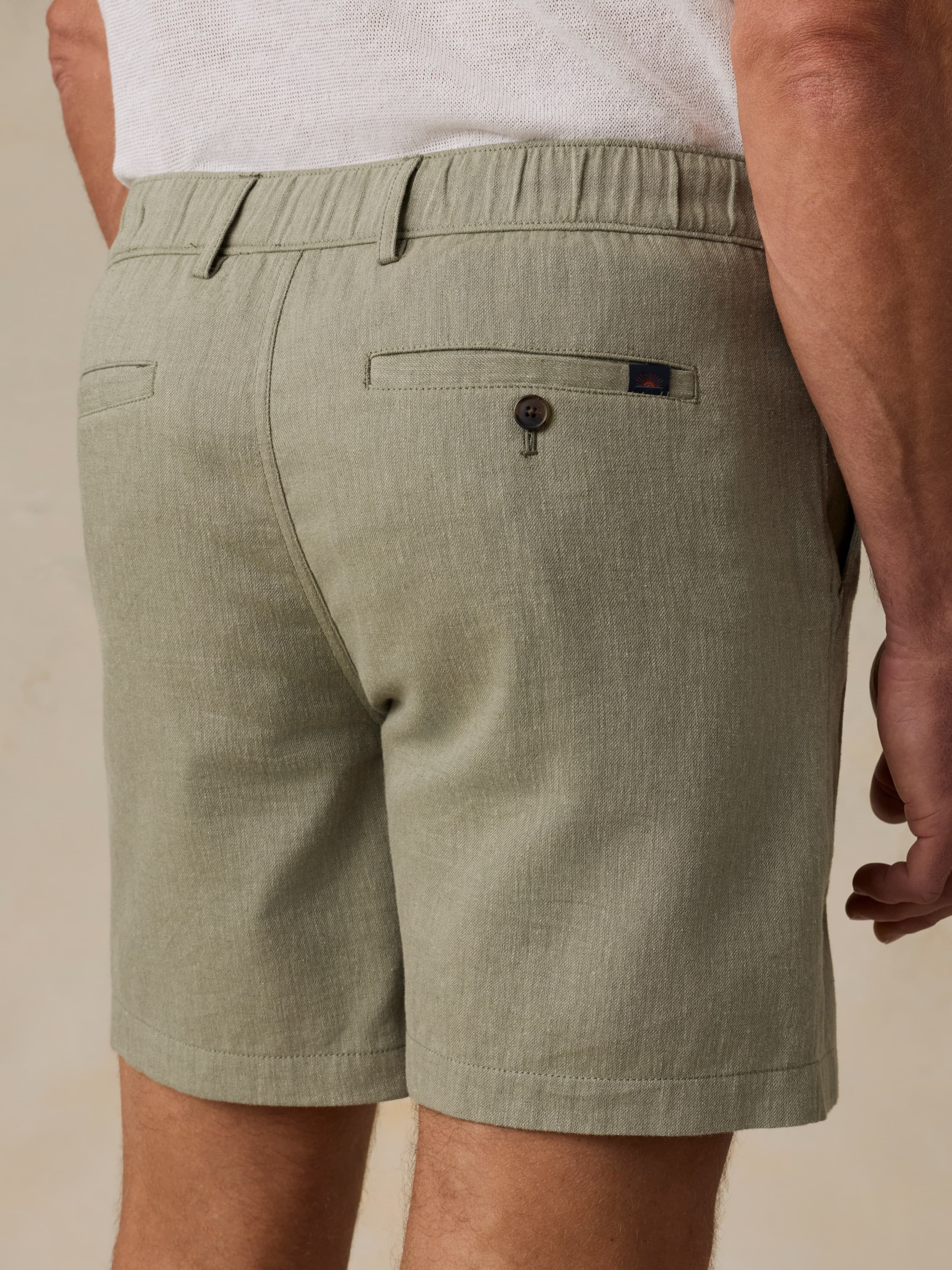 MovementTM Linen Short - Sage Cliff
