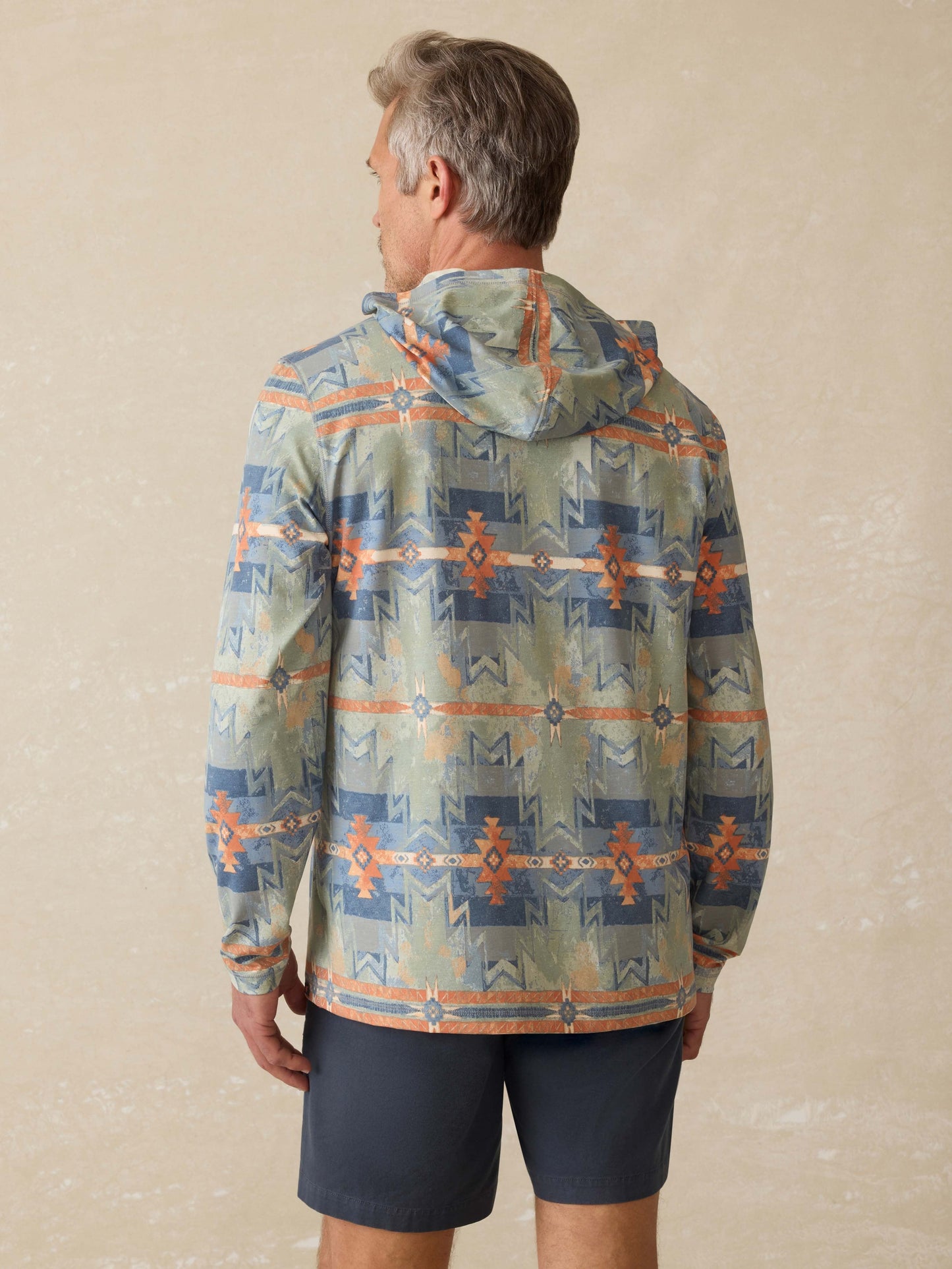 Doug Good Feather Shorelite UPF Hoodie - Daybreak Star Nation