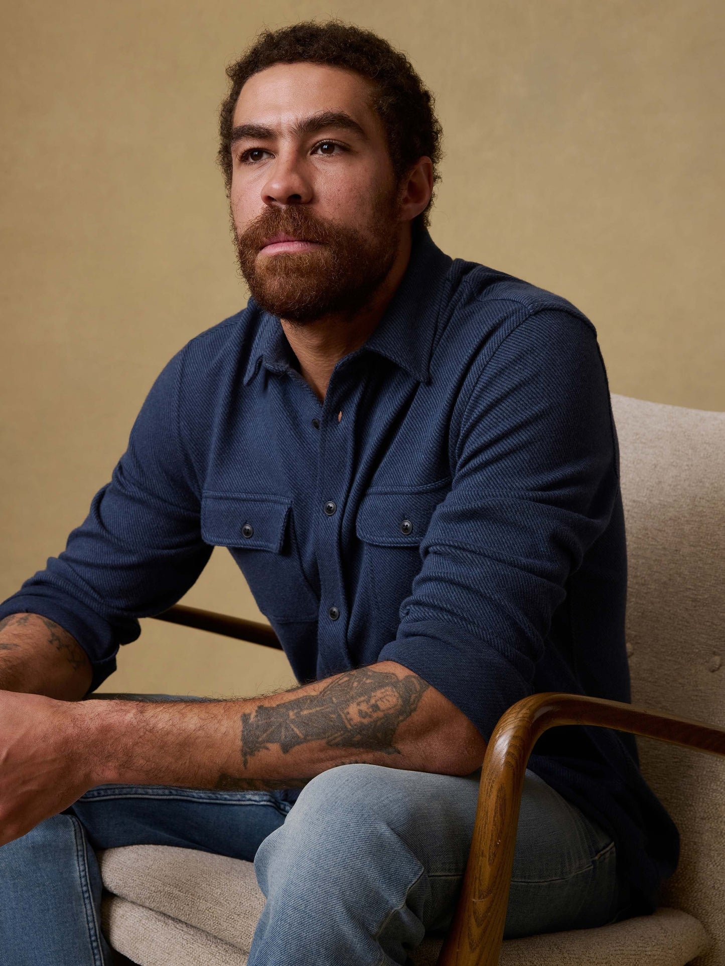 LegendTM Sweater Shirt - Brighton Navy Twill