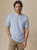 Short-Sleeve Breeze Tee - Blue Isle