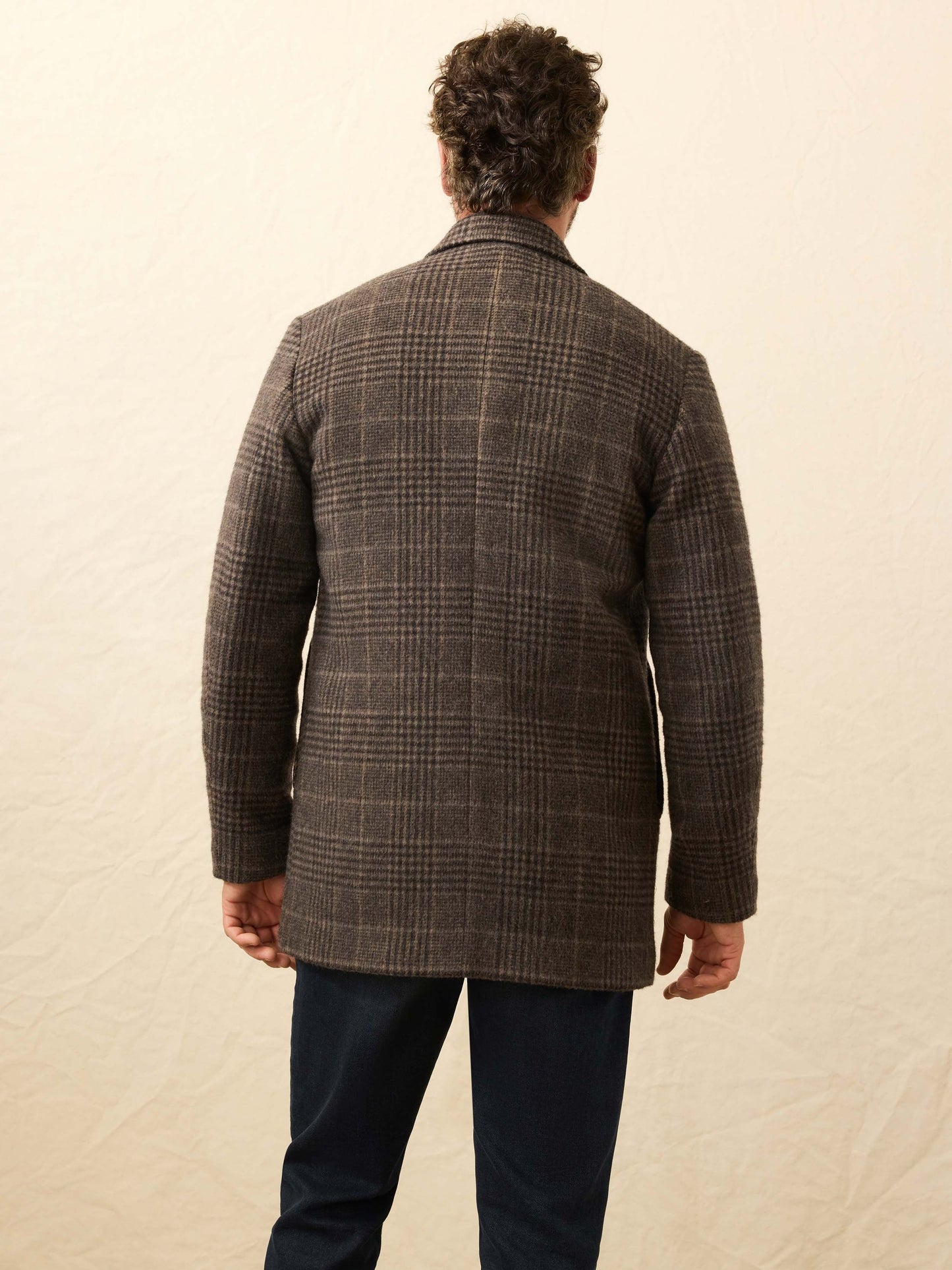 Lighthouse Jacket - Grey Waves Plaid