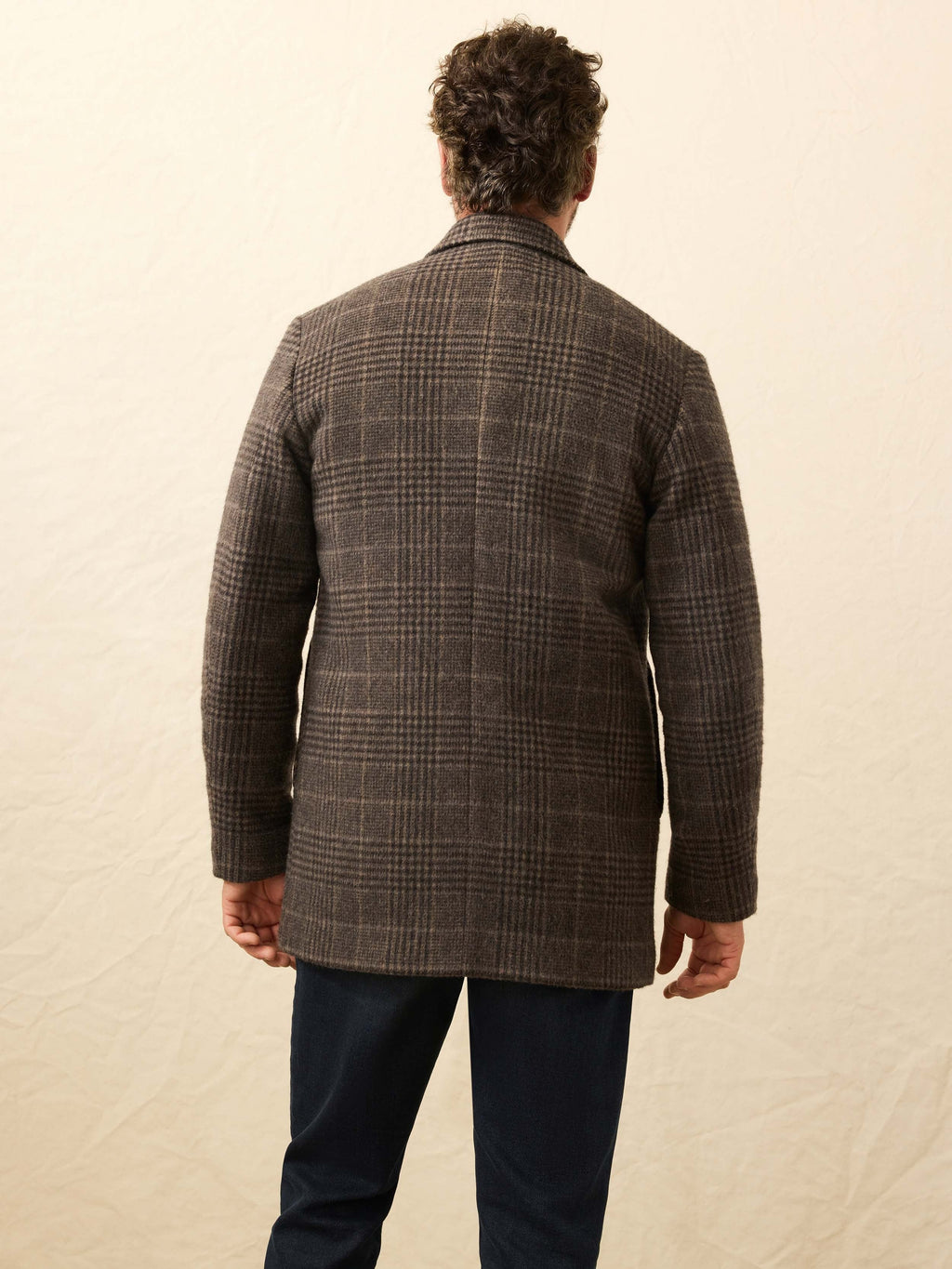 Lighthouse Jacket - Grey Waves Plaid
