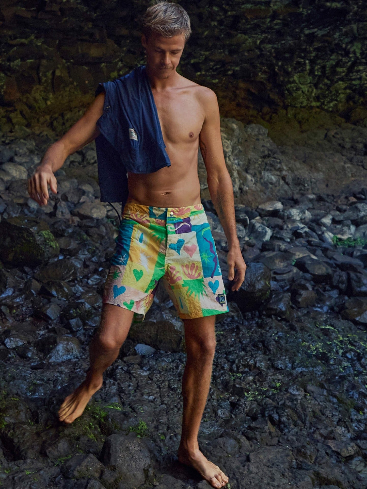 Faherty x Quiksilver Boardshort - Sunshine Coast Tile