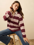 LegendTM Sweater Rugby Popover - Deep Red Rugby