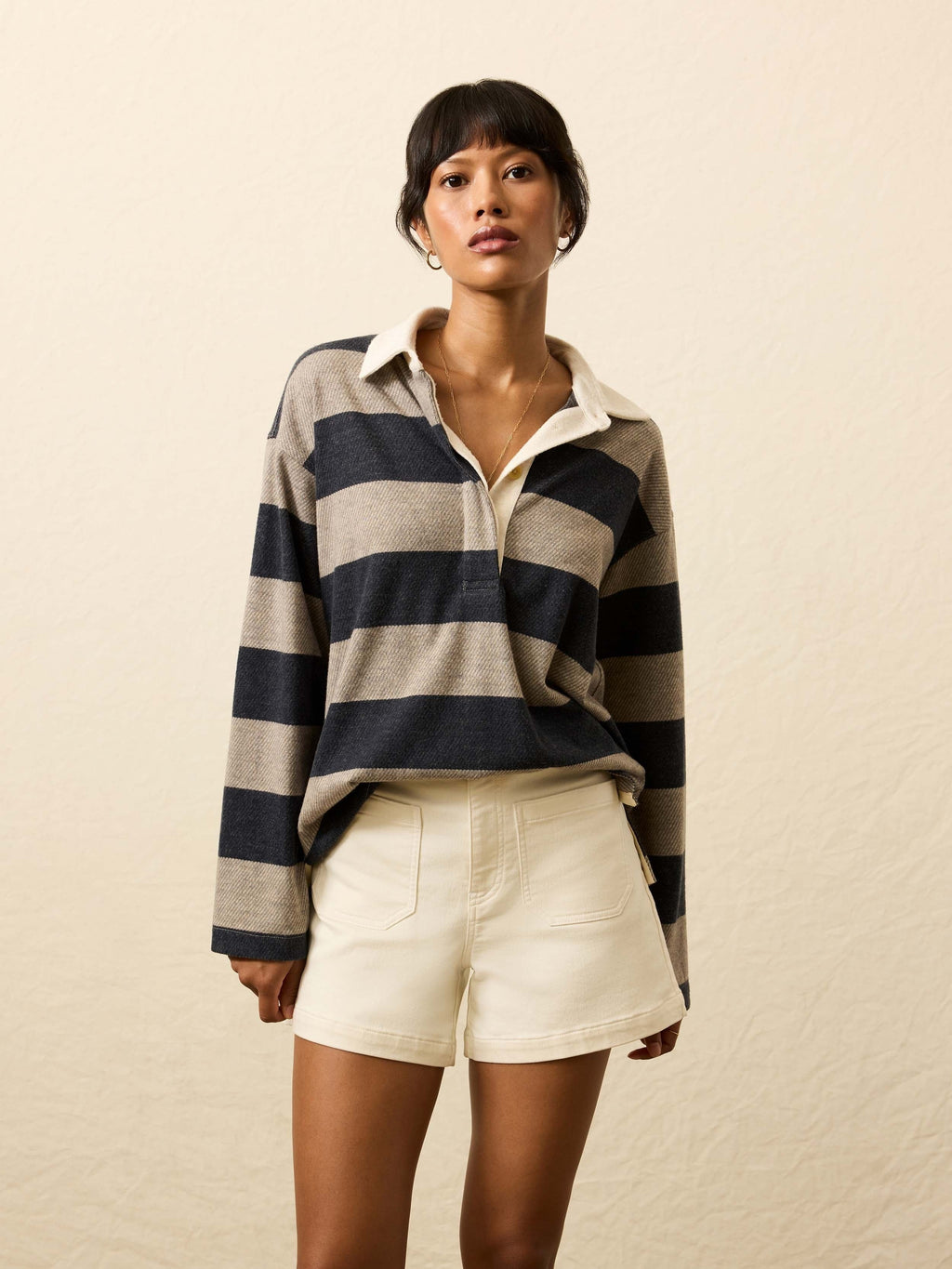 LegendTM Sweater Rugby Popover - Navy Rugby
