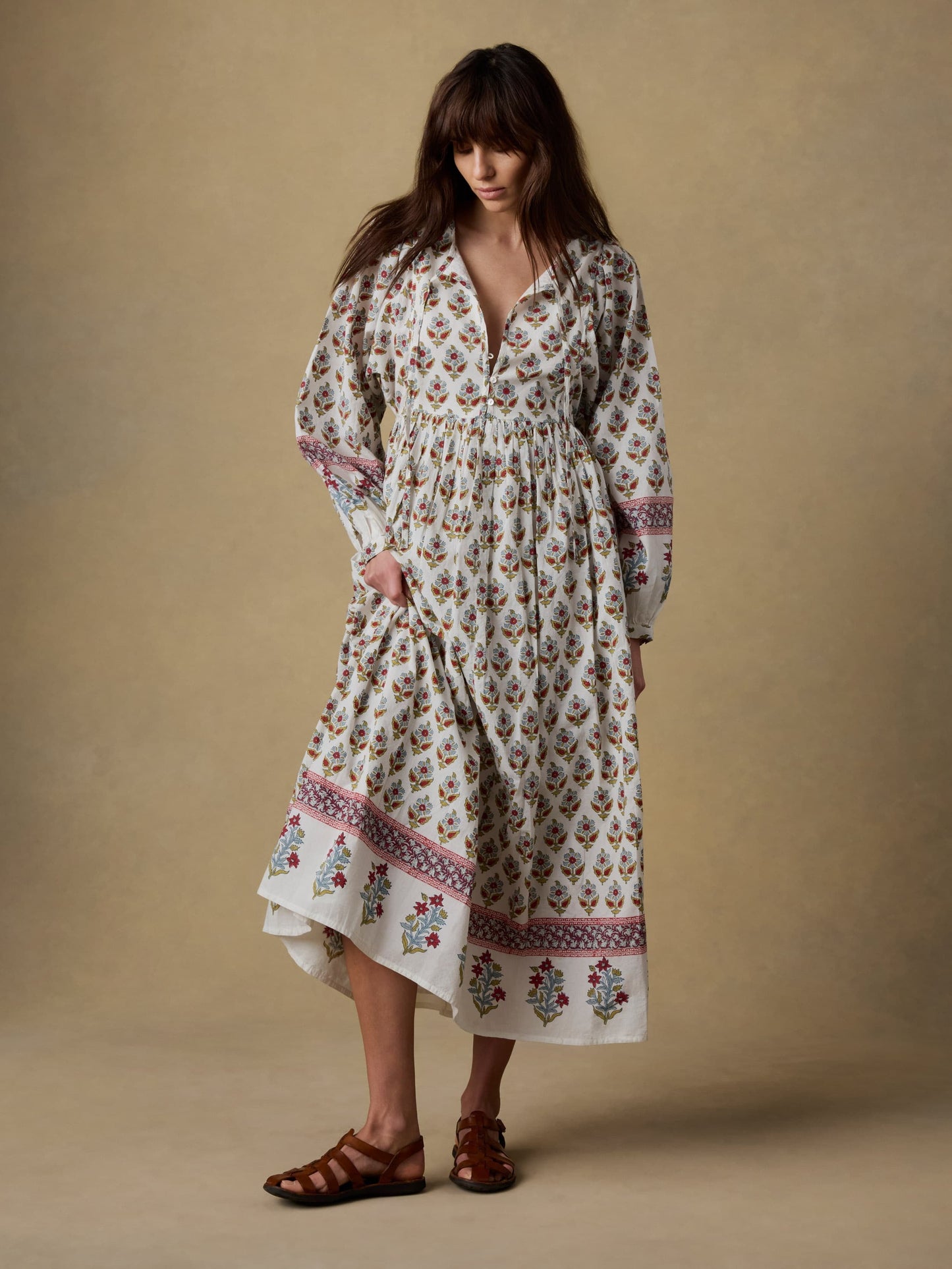 Suki Dress - Antique Bouquet