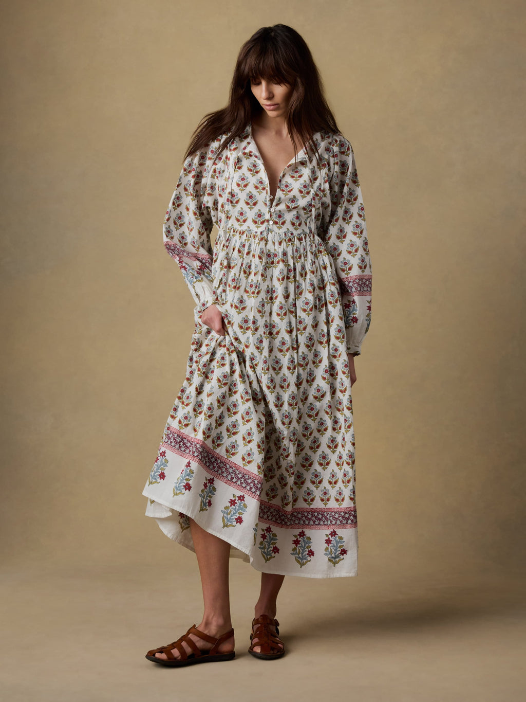 Suki Dress - Antique Bouquet