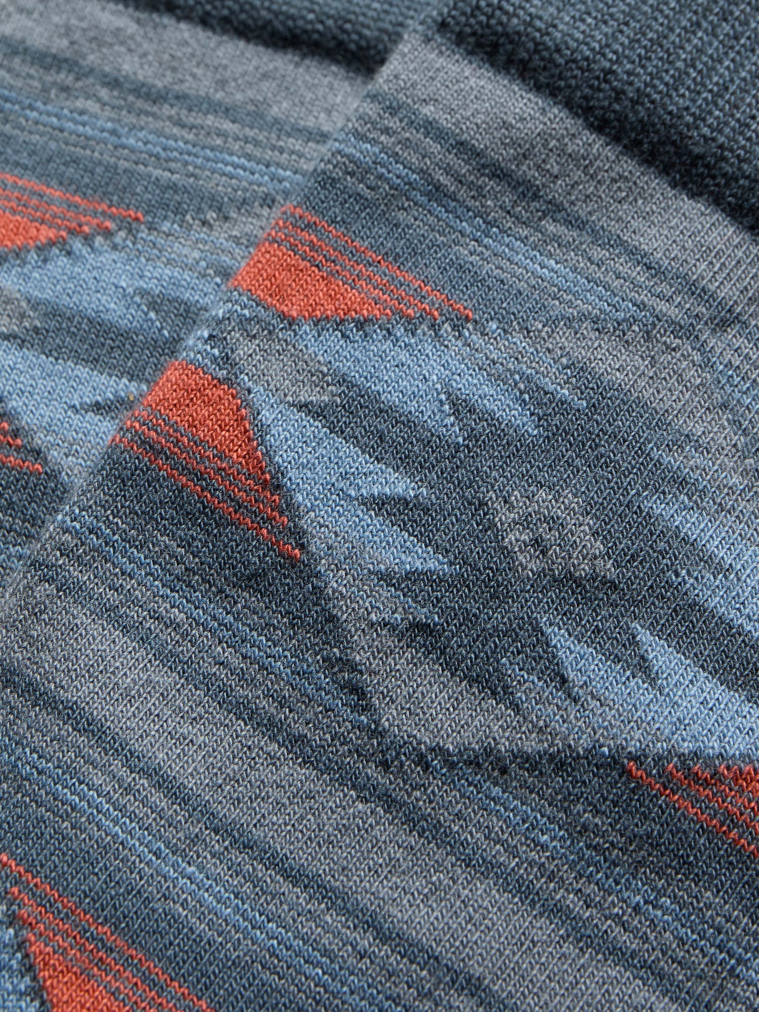 Native Sock - Blue Western Range