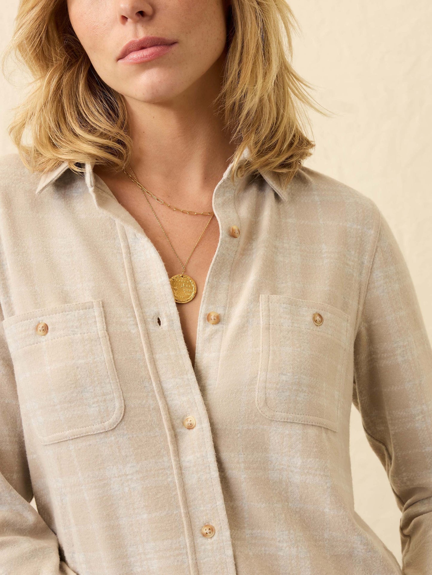 LegendTM Sweater Shirt - Desert Plains Plaid