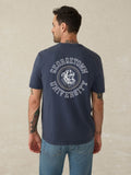 Georgetown Sunwashed Pocket Tee - Dune Navy