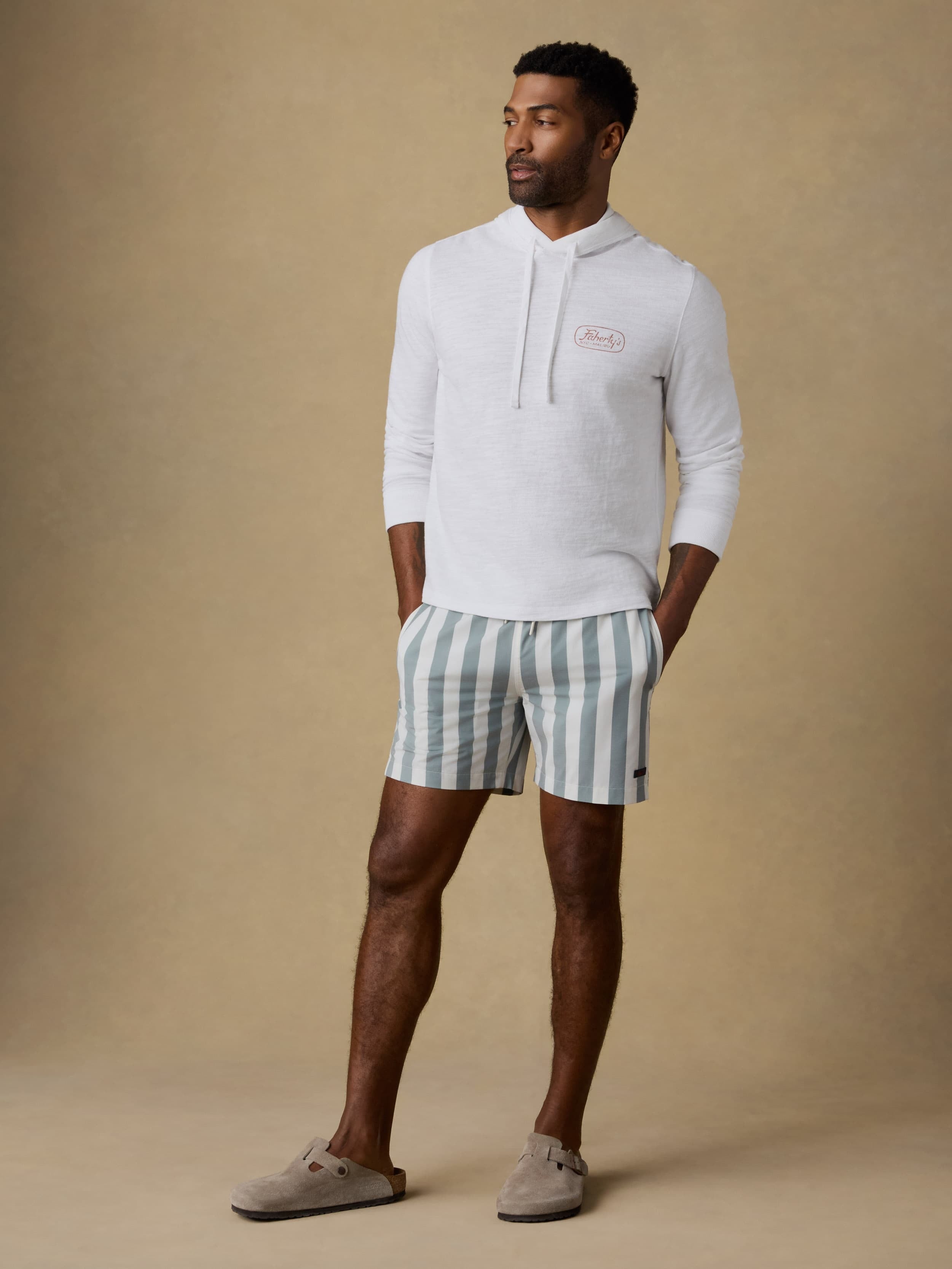 All DayTM Trunk (6") - Sage Awning Stripe