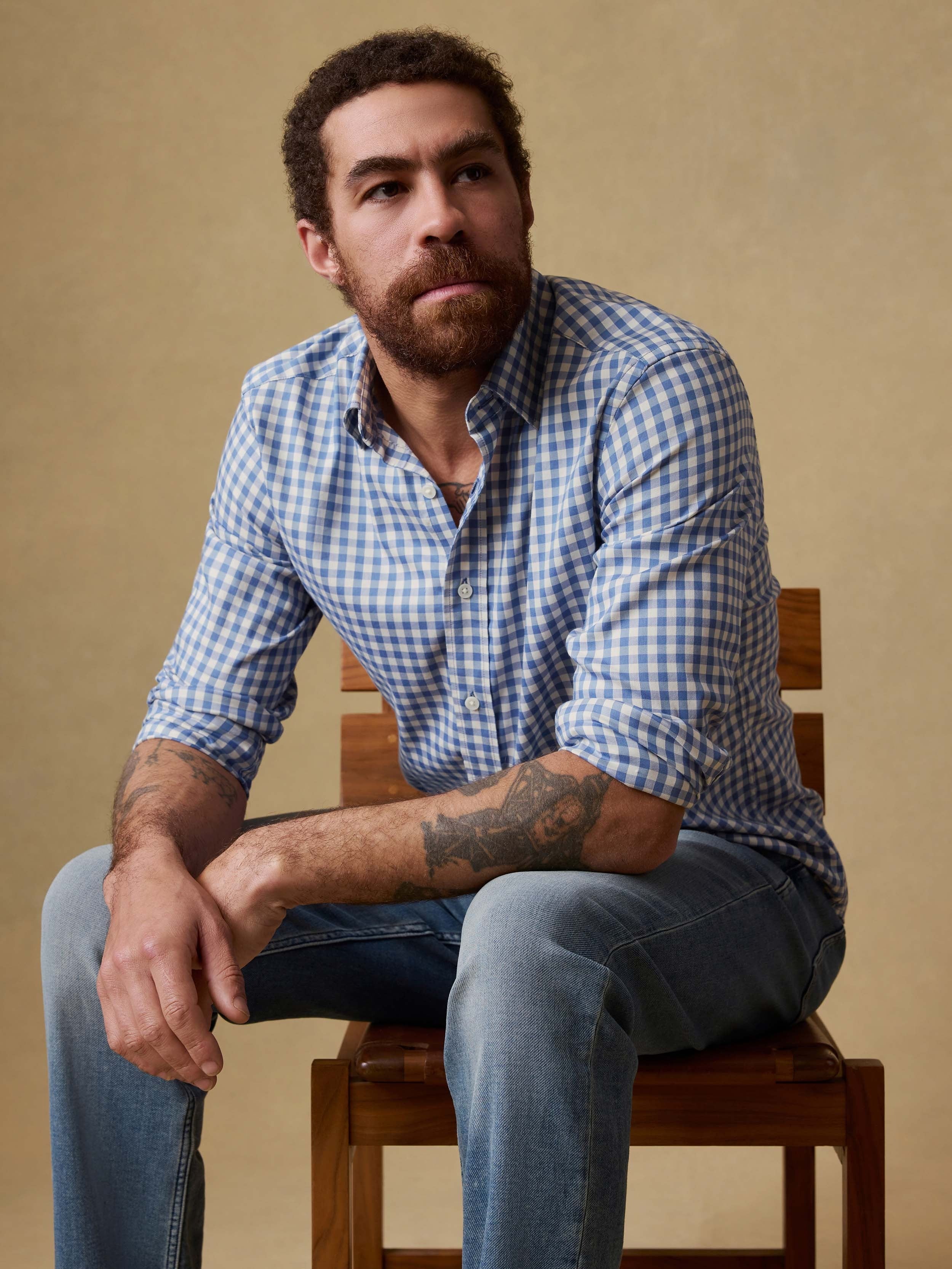 The MovementTM Shirt - Blue Birch Gingham