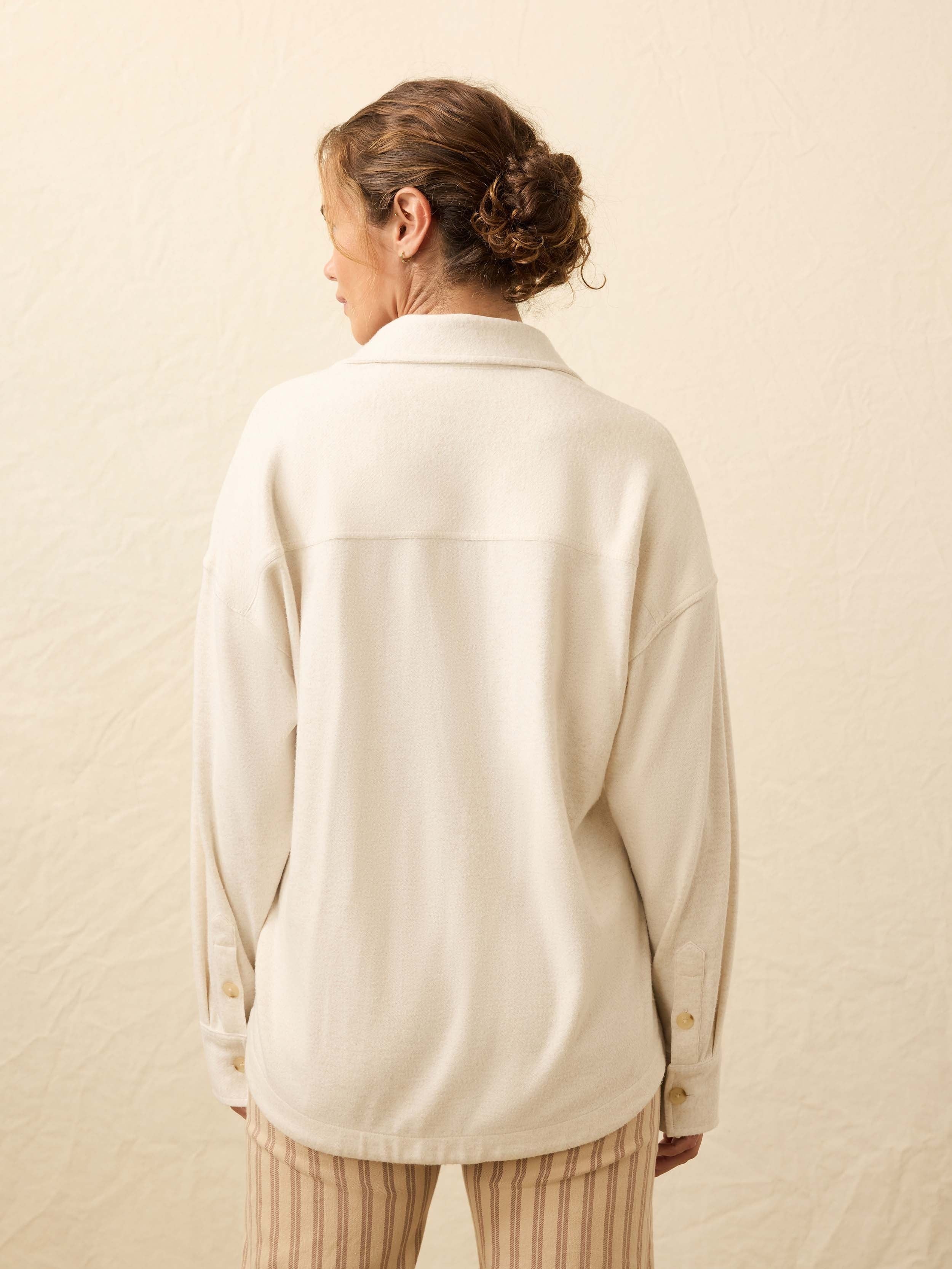 LegendTM Sweater Overshirt - Off White