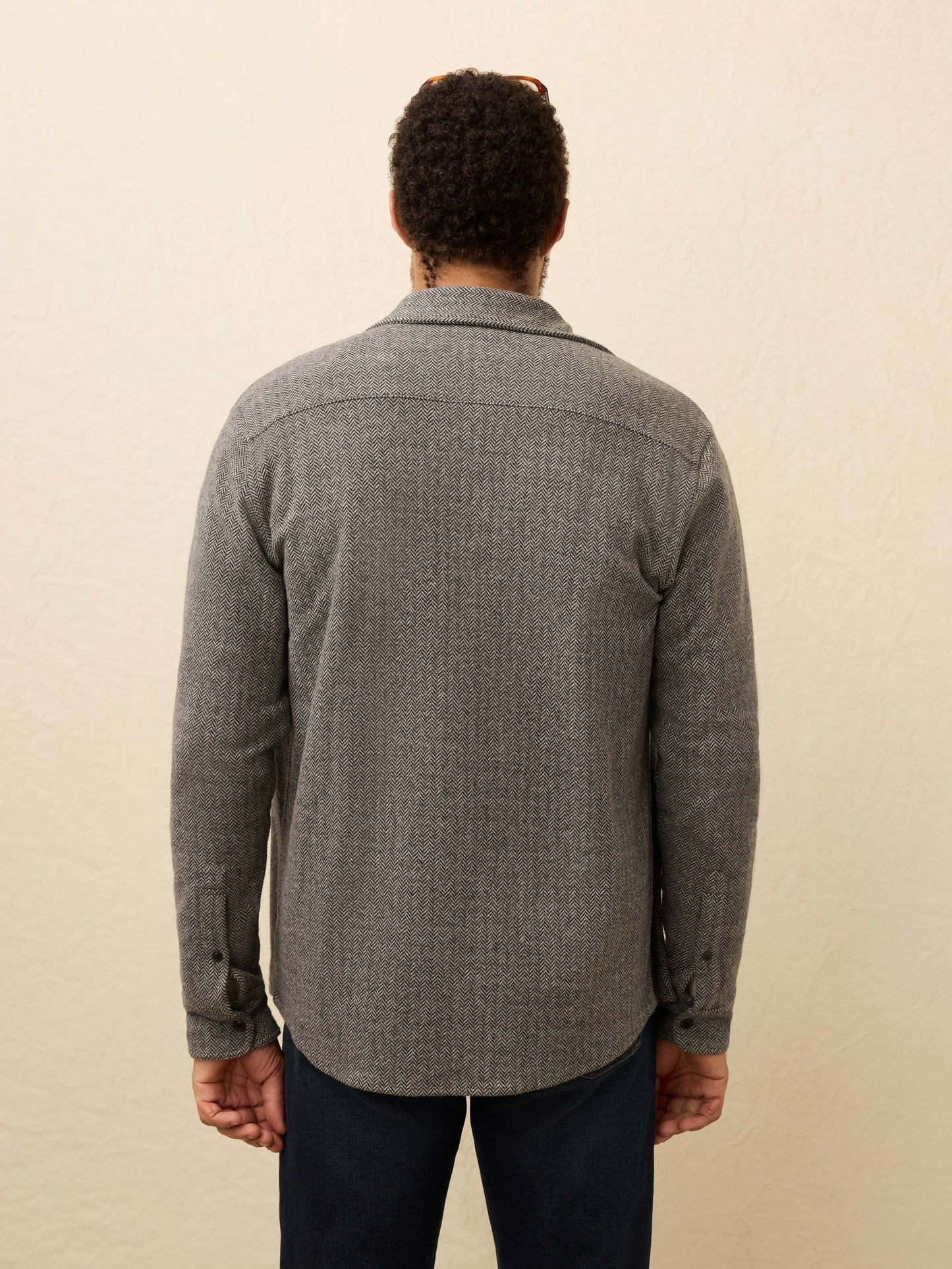 LegendTM Sweater Shirt - Alpine Grey Herringbone