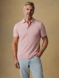 Short-Sleeve MovementTM Polo - Ivory Rose Feeder