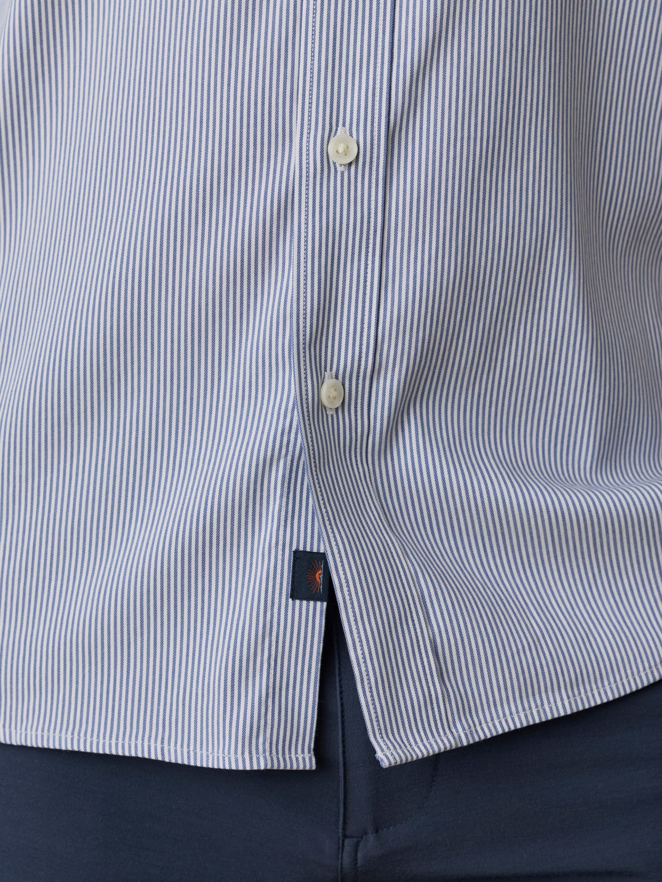The MovementTM Shirt - Sapphire Cloud Stripe