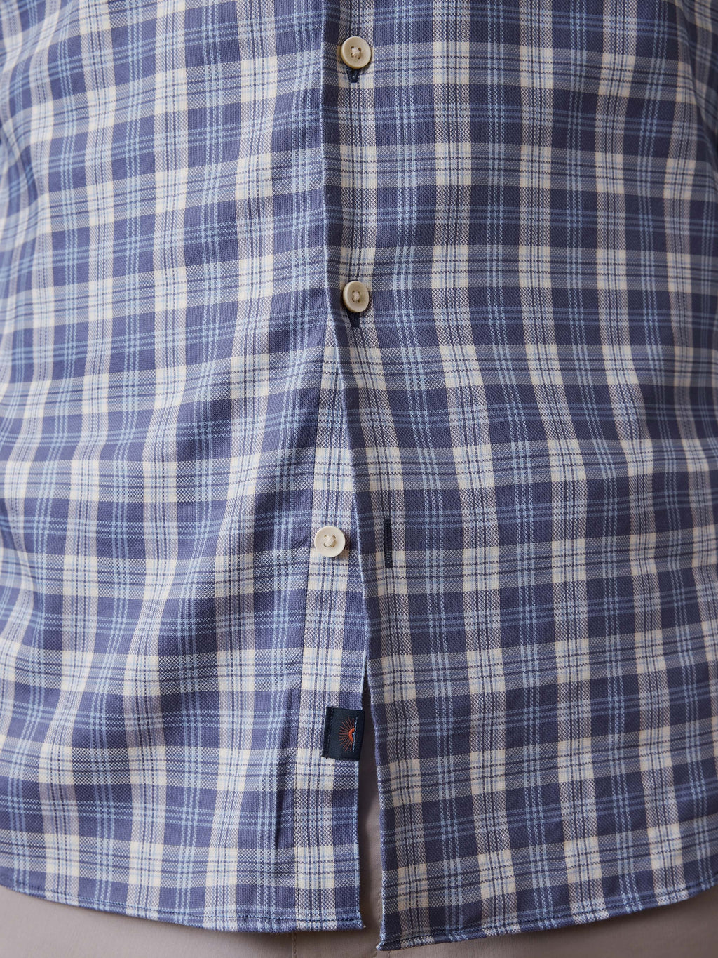 MovementTM Monterey Shirt - Blue Isle Plaid