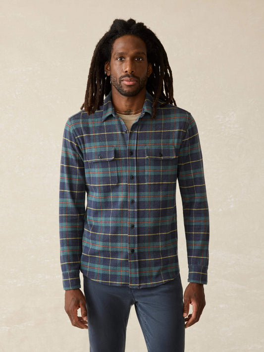 LegendTM Sweater Shirt - Mossy Elm Plaid