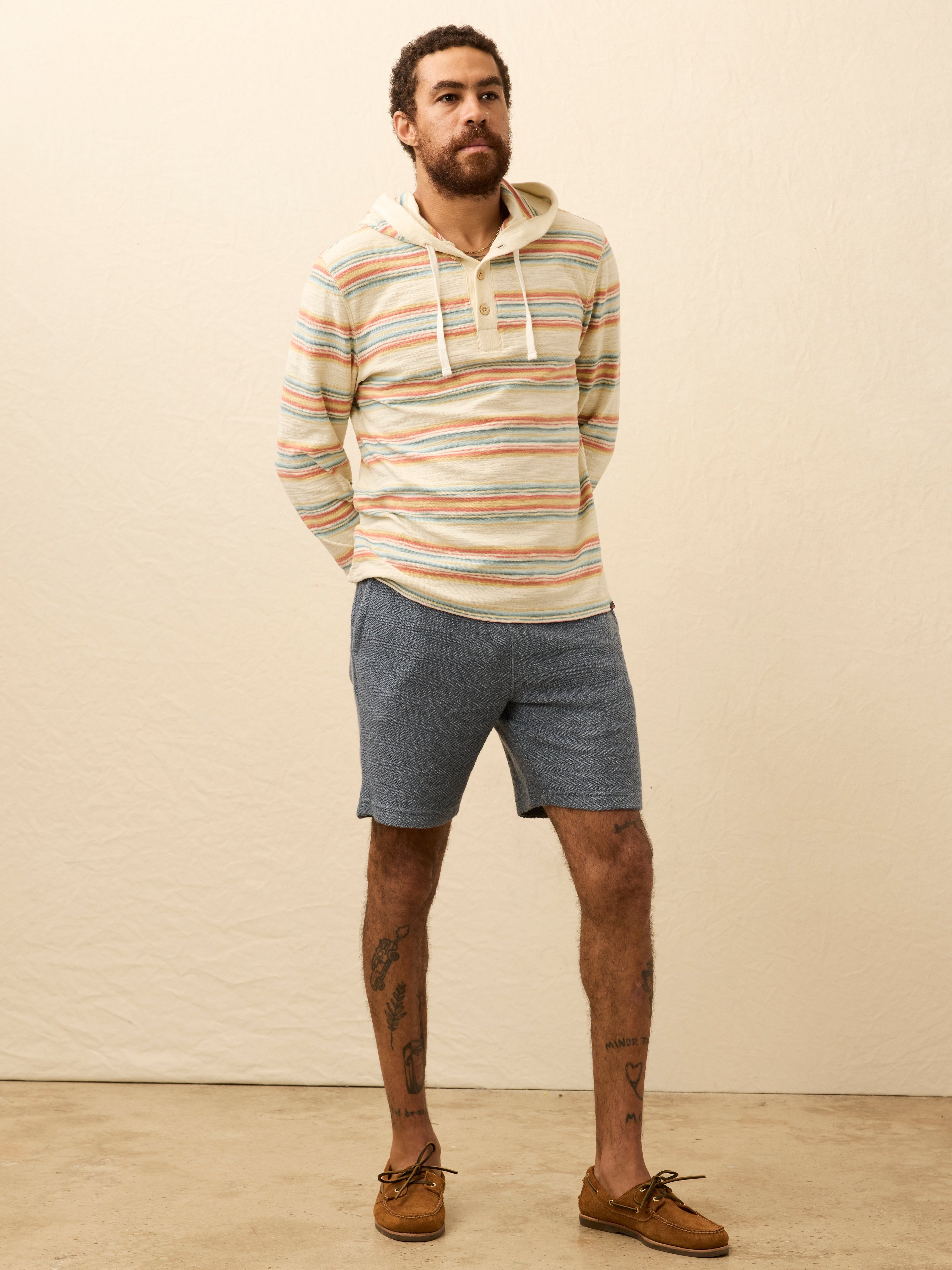 Sunwashed Organic Hoodie - Daybreak Ombre