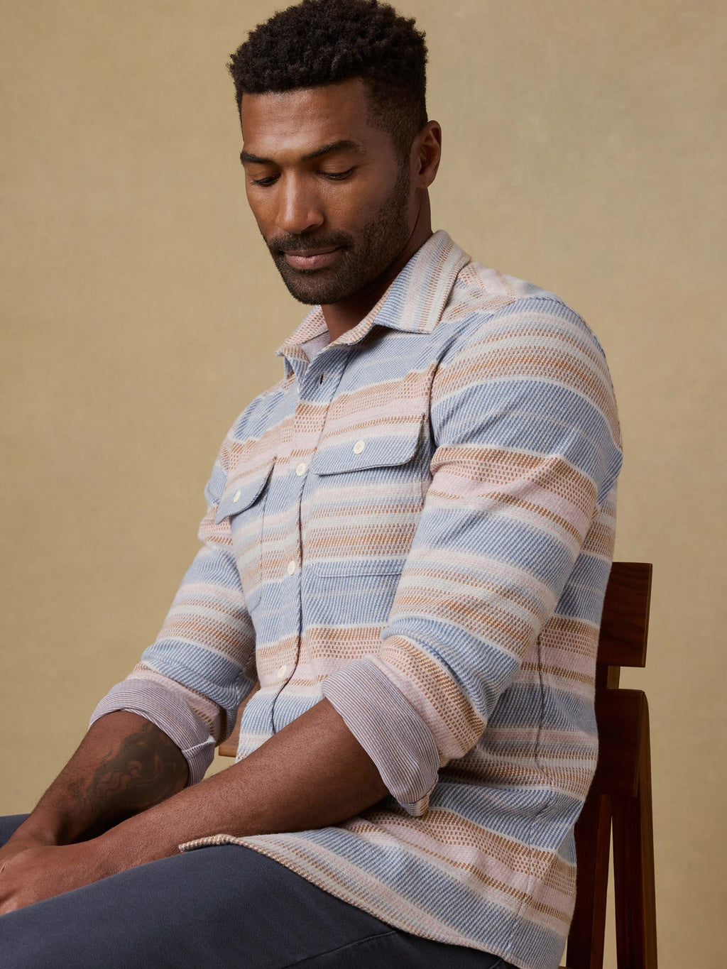 LegendTM Sweater Shirt - Isle Breeze Stripe