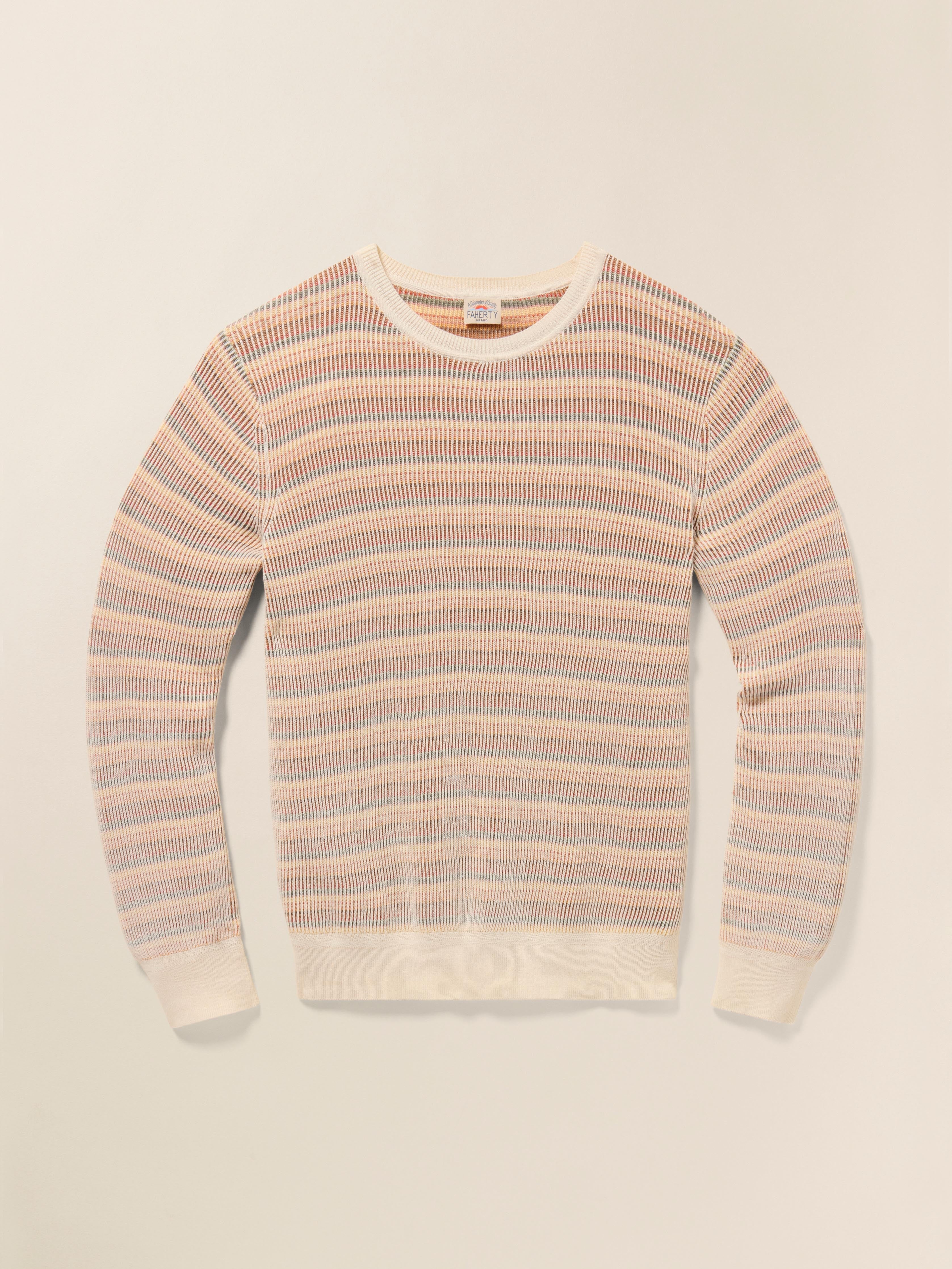 Sunwashed Crewneck Sweater - Desert Hills