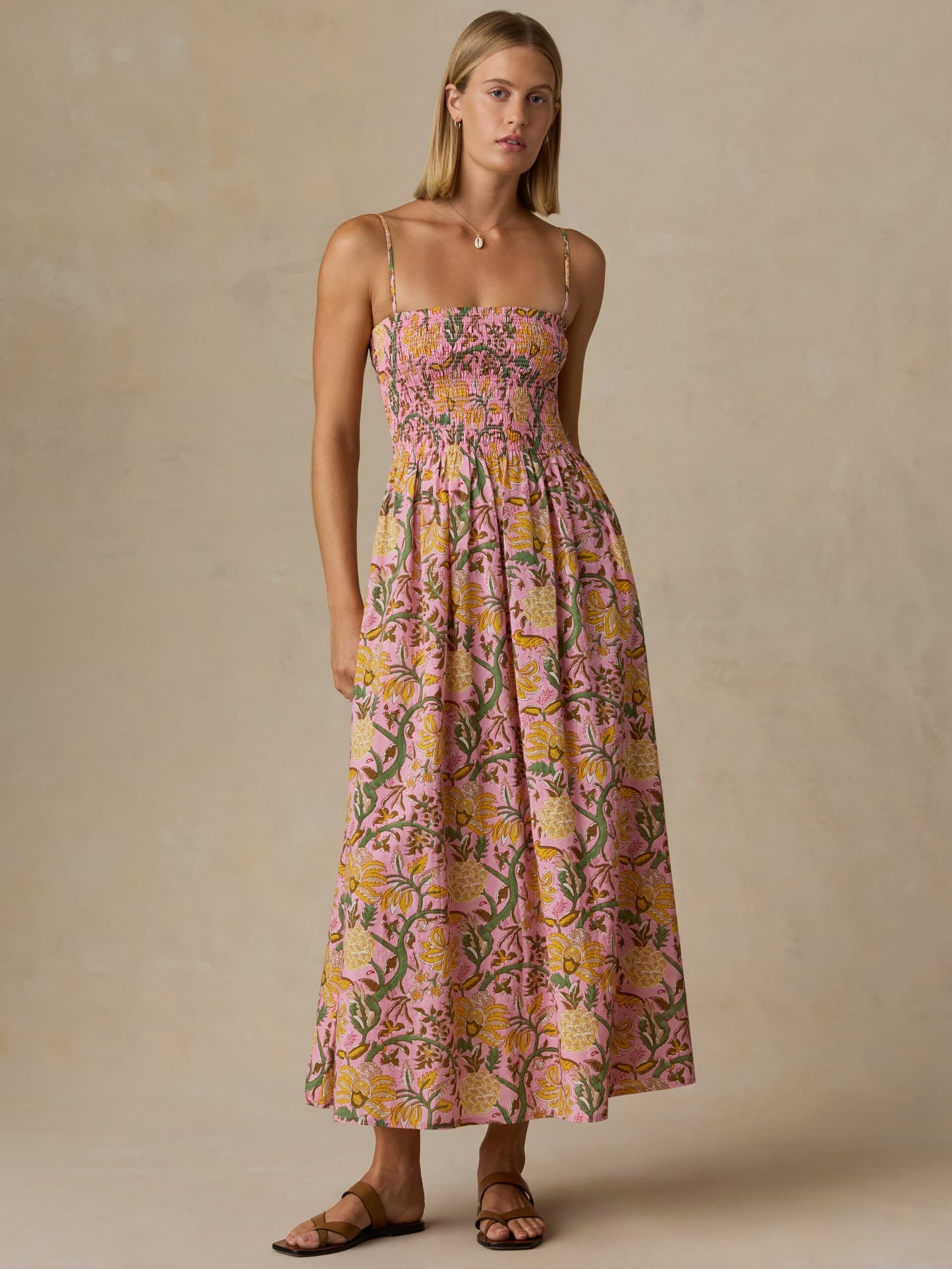 Voile Lucia Dress - Blossom Serenade