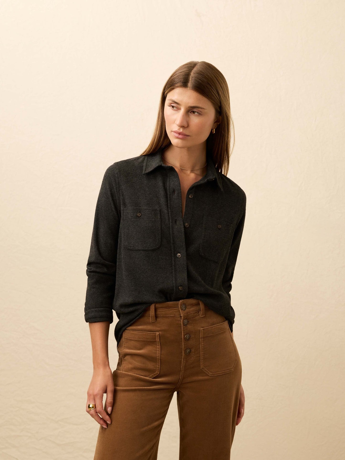 LegendTM Sweater Shirt - Heathered Black Twill