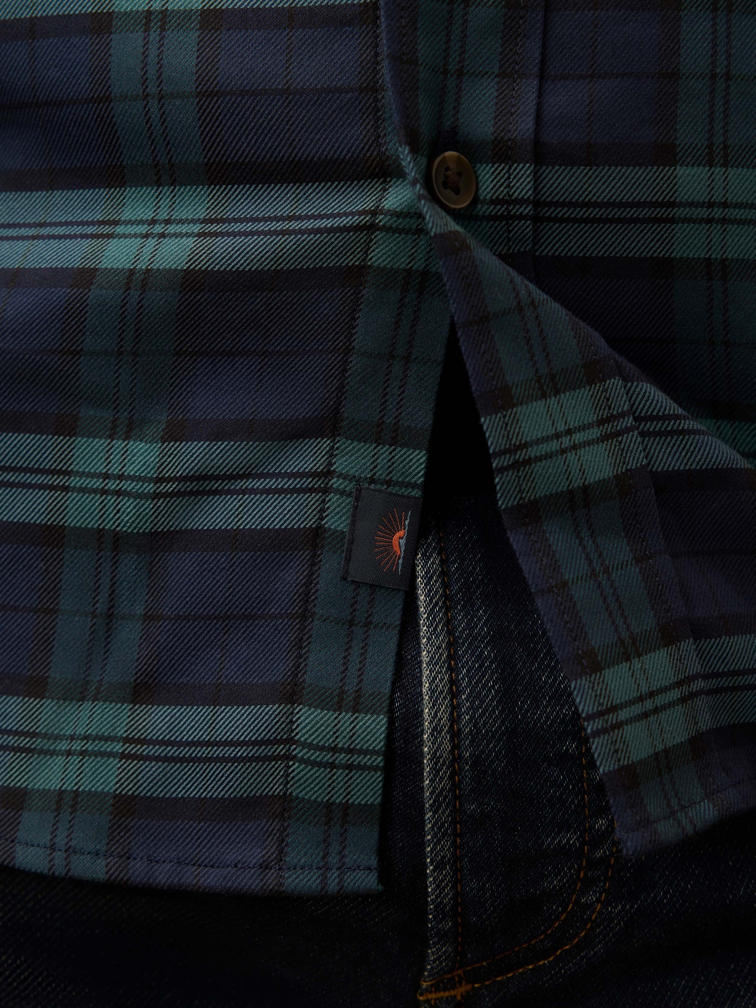 Soft Twill MovementTM Shirt - Harbor Blackwatch Plaid