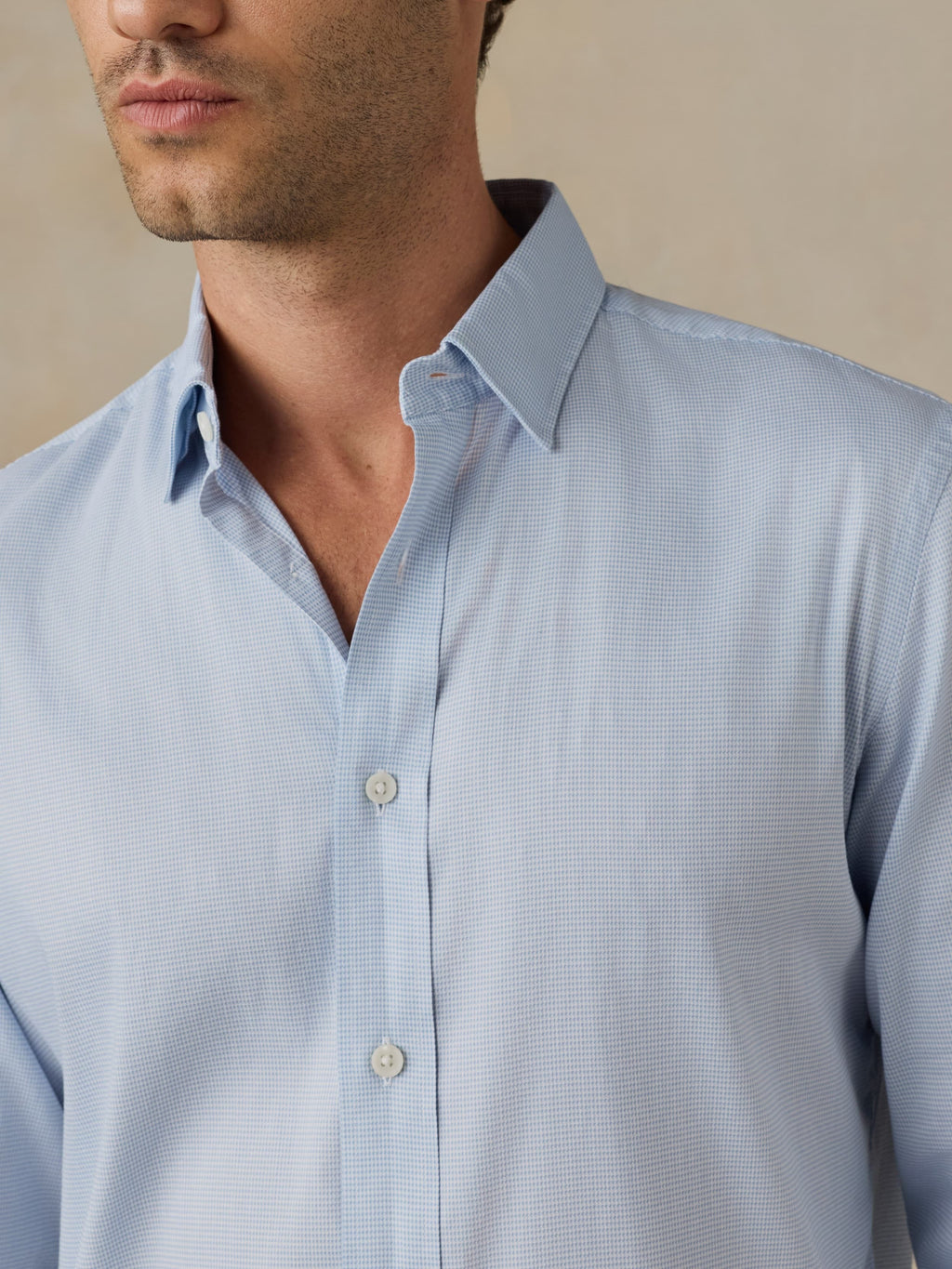 The MovementTM Shirt - Bermuda Blue Pincheck