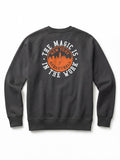 Jalen Brunson High Standard Fleece Crewneck - Mountain Black