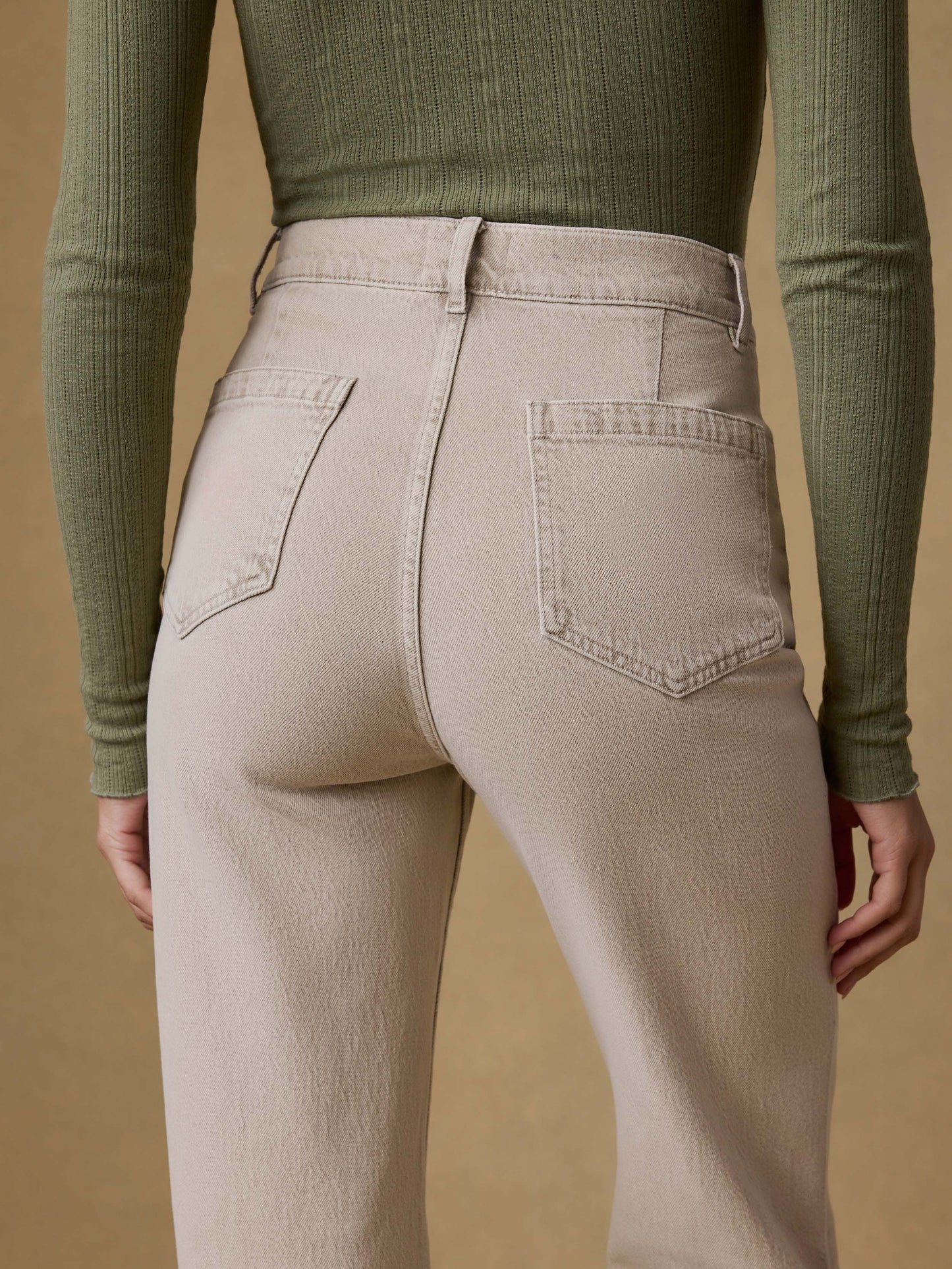Sunfaded Denim Patch Pocket Pant - Sun Dune Wash