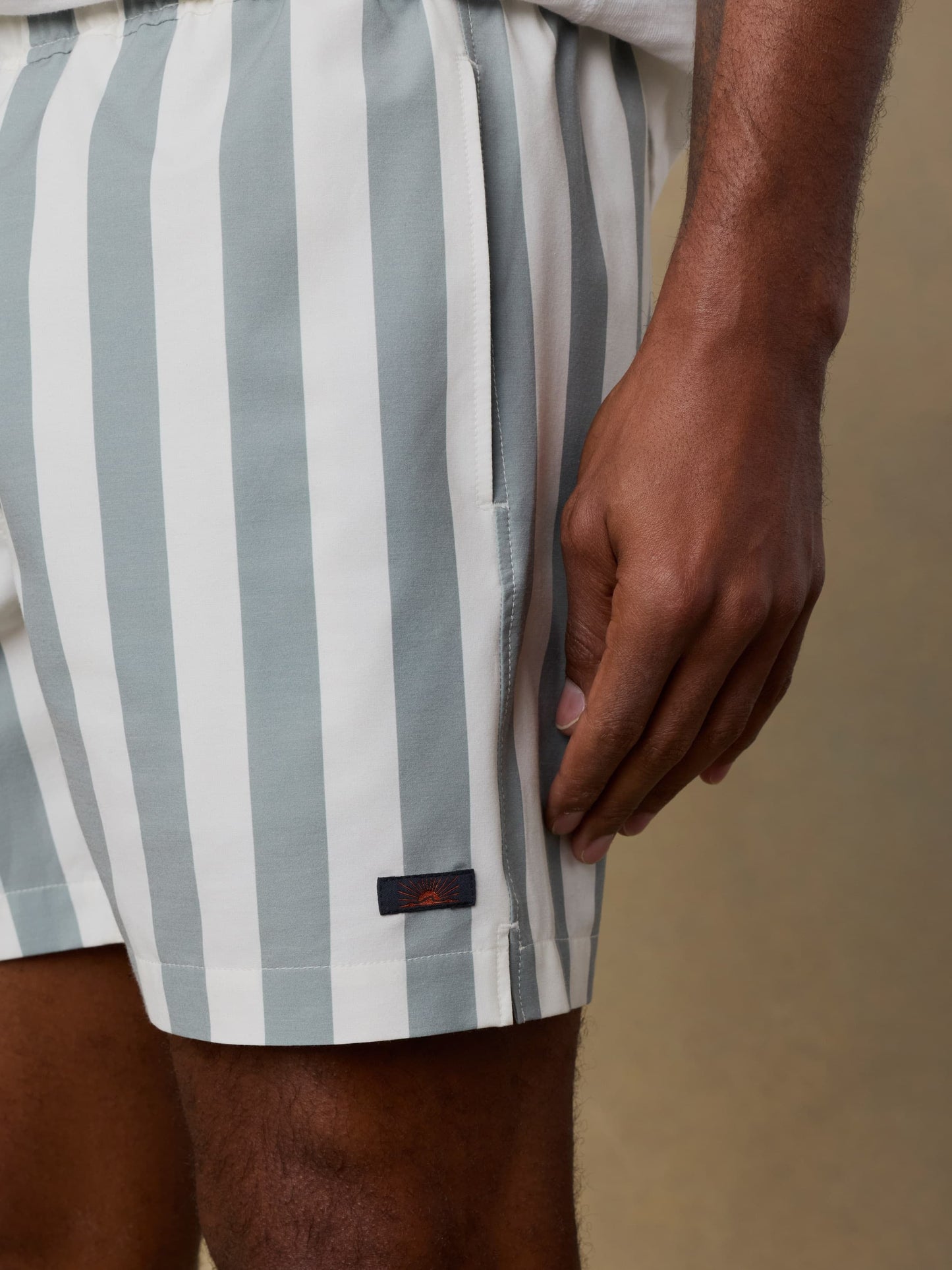 All DayTM Trunk (6") - Sage Awning Stripe