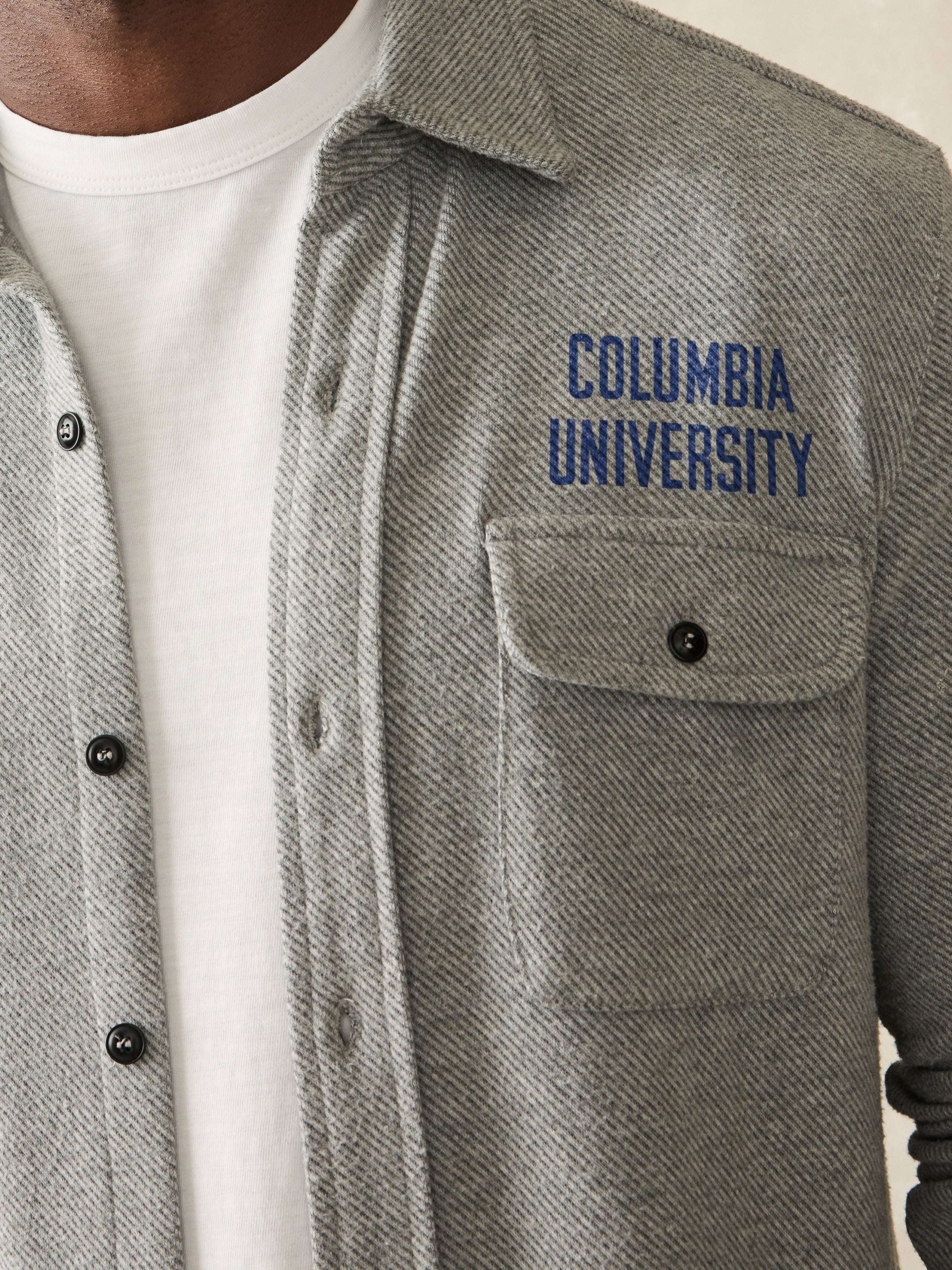 Columbia LegendTM Sweater Shirt - Fossil Grey Twill