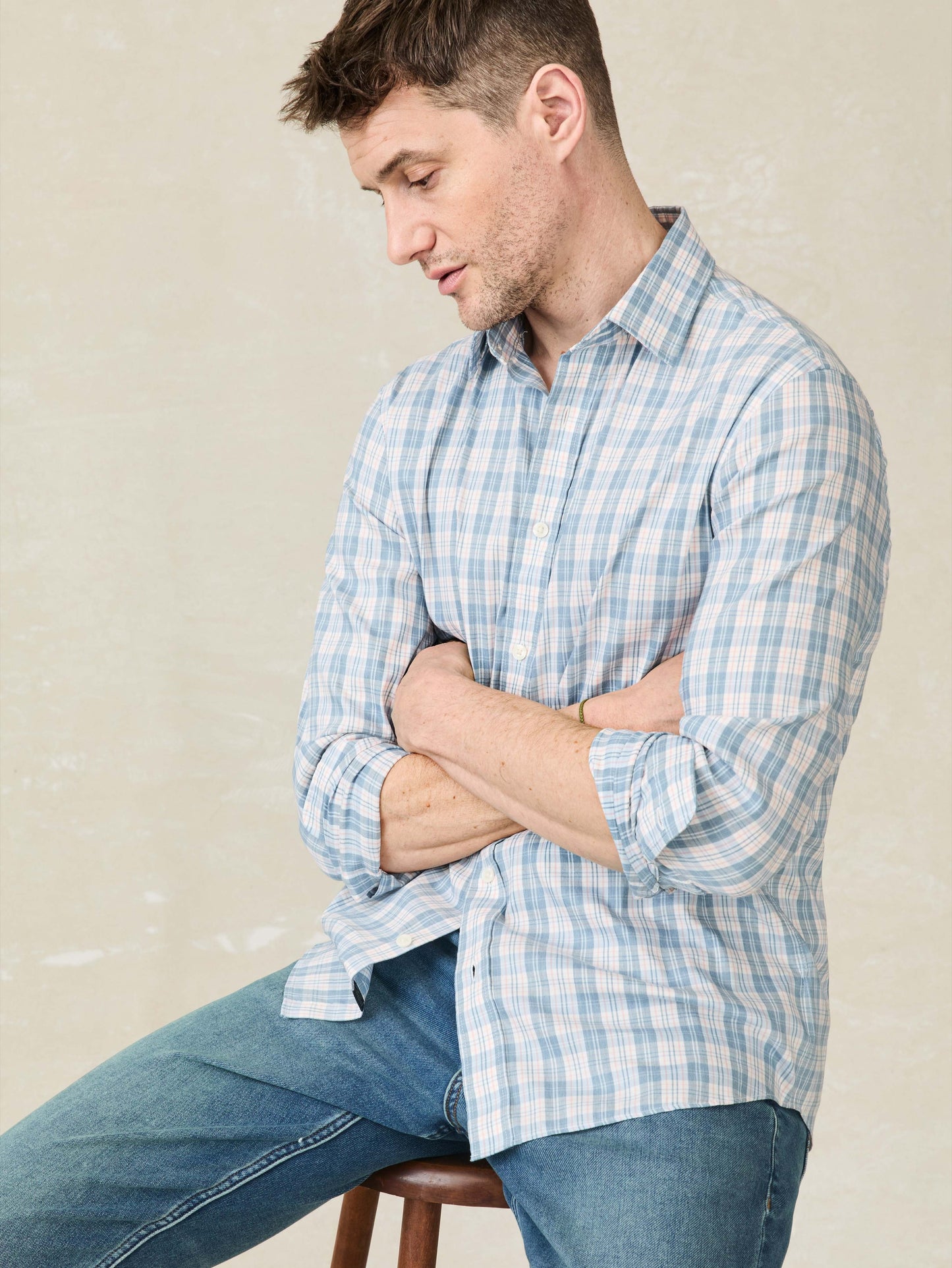 The MovementTM Shirt - Cloud Lake Plaid