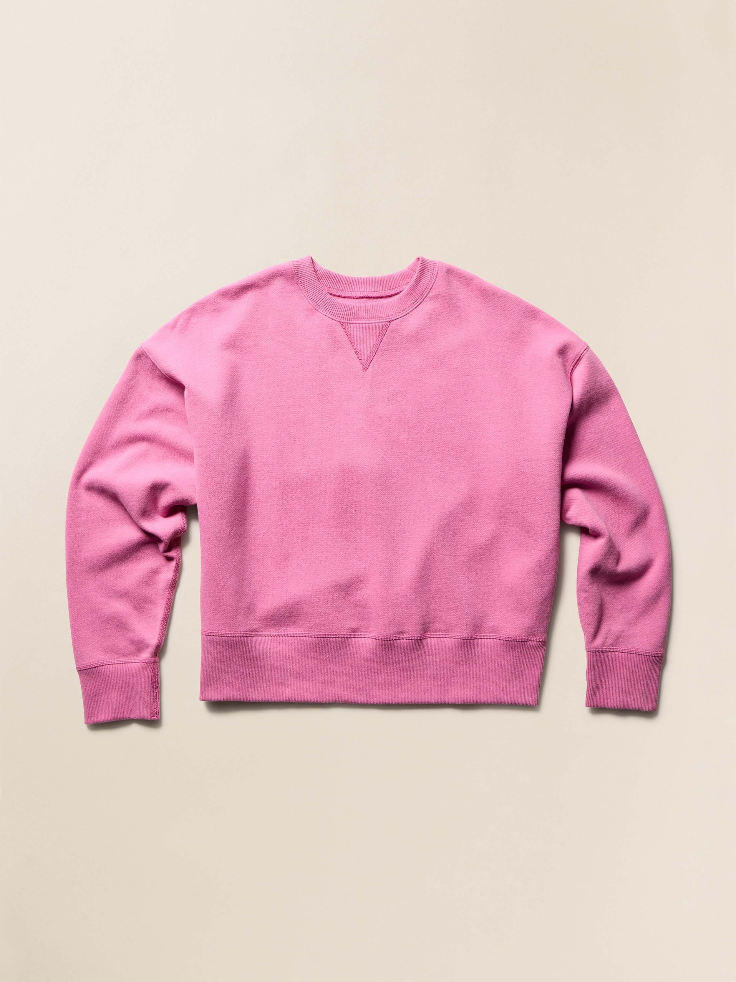 High Standard Fleece Vintage Crewneck - Ibis Rose