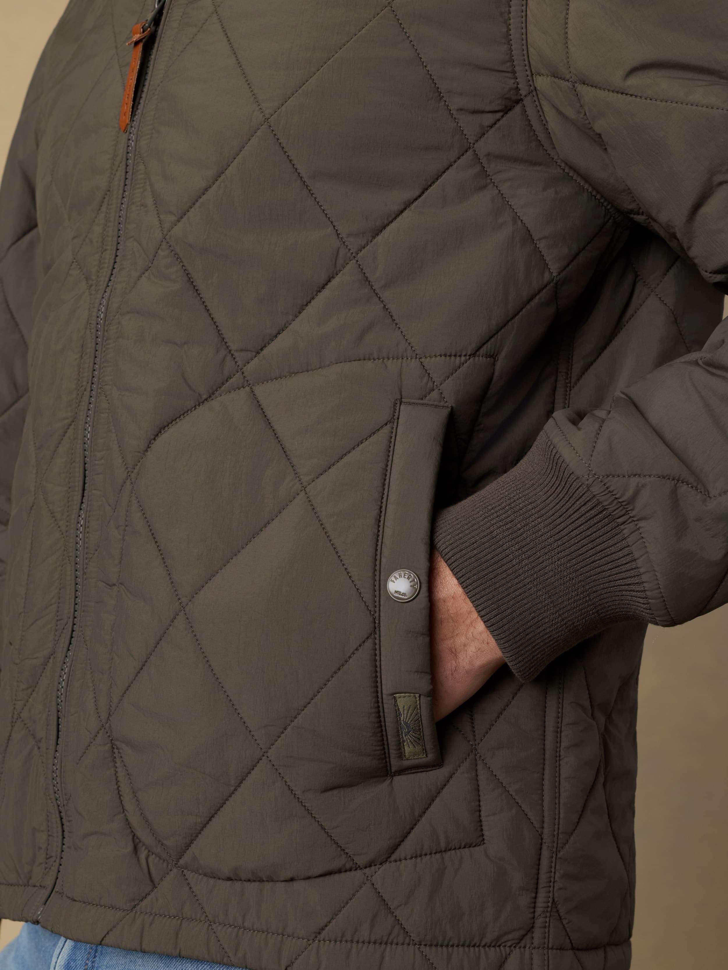 Quilted Liner Jacket - Summit Olive