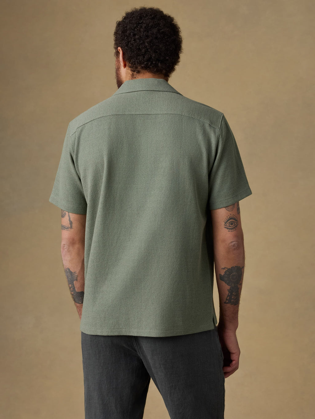 Short-Sleeve Oasis Camp Shirt - Faded Spruce