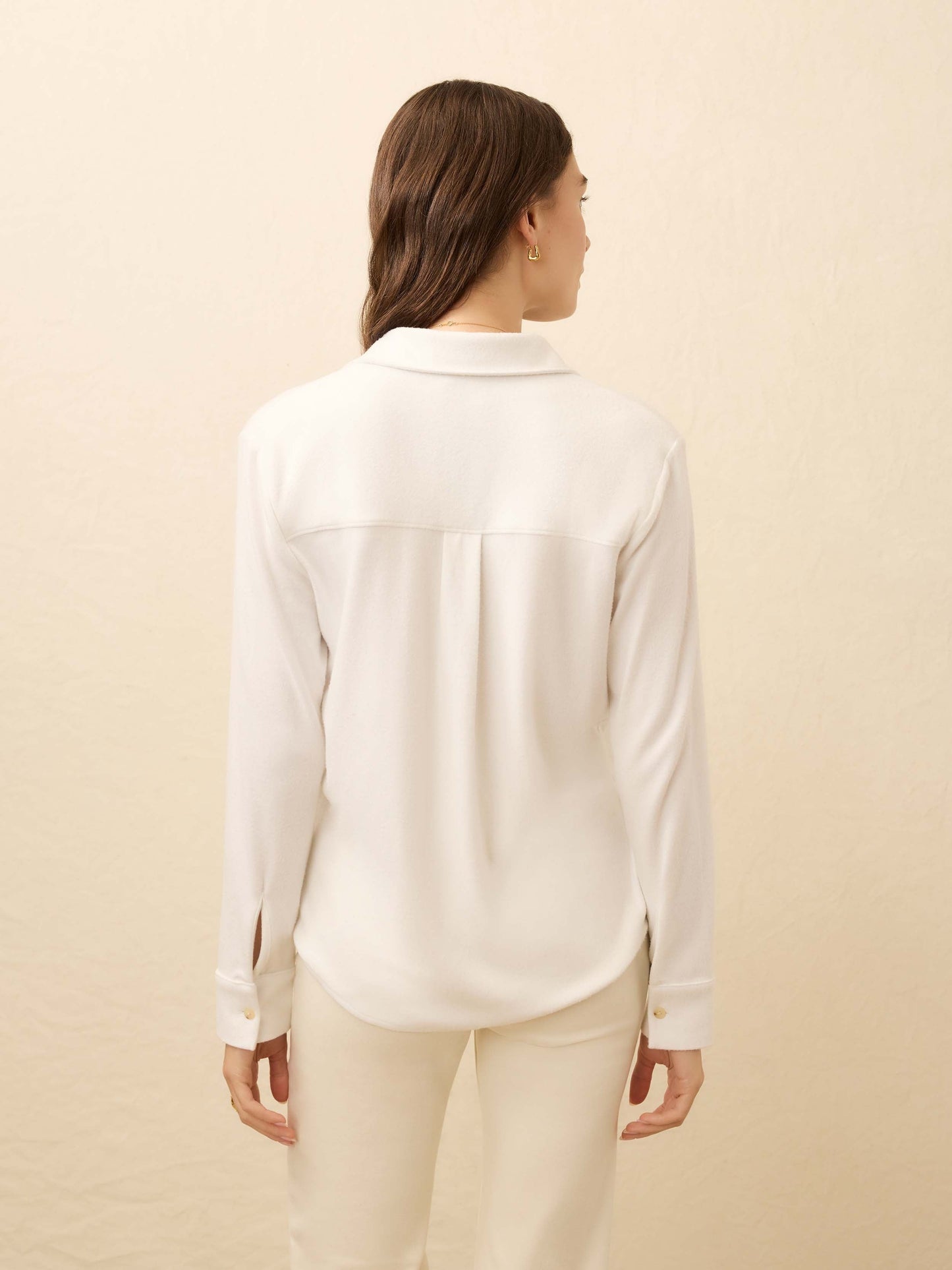 LegendTM Sweater Classic Shirt - Pure White Twill