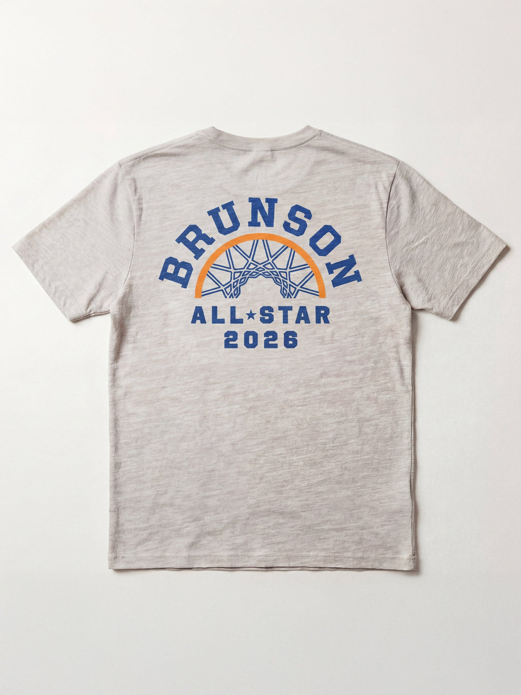 Jalen Brunson All-Star Weekend Sunwashed Tee - Island Dune Heather