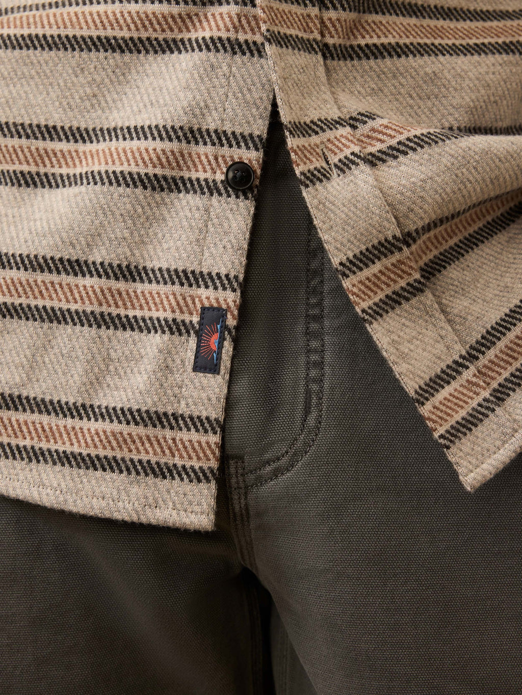 LegendTM Sweater Shirt - Rock Coast Stripe
