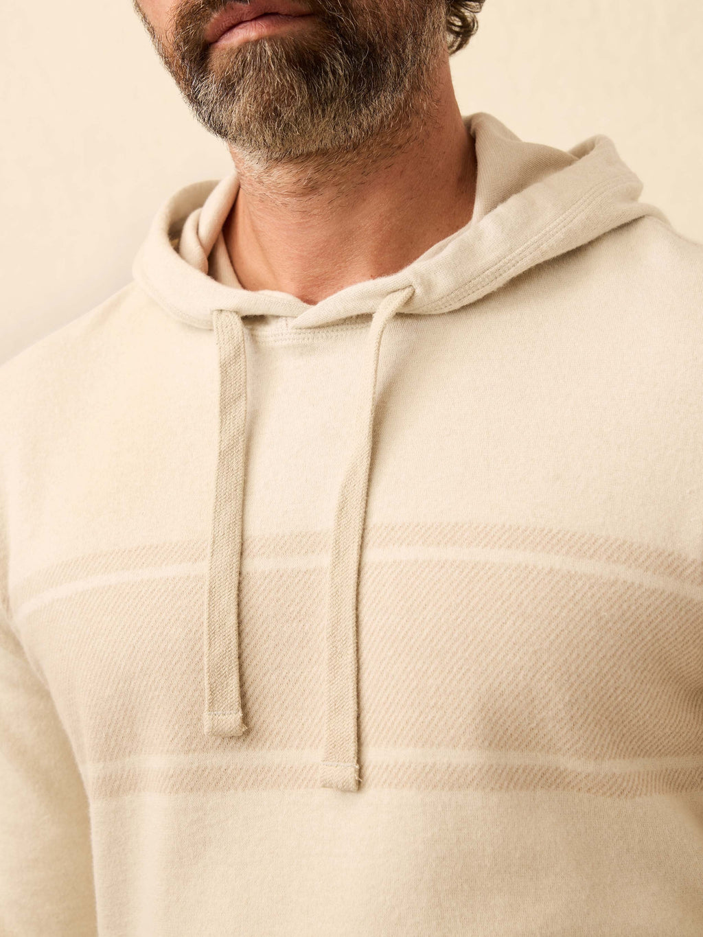 LegendTM Sweater Hoodie - Winter Oat Surf Stripe