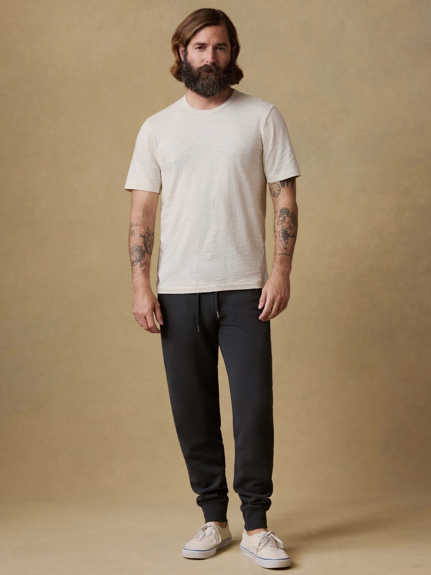 High Standard Fleece Sweatpant - Mountain Black