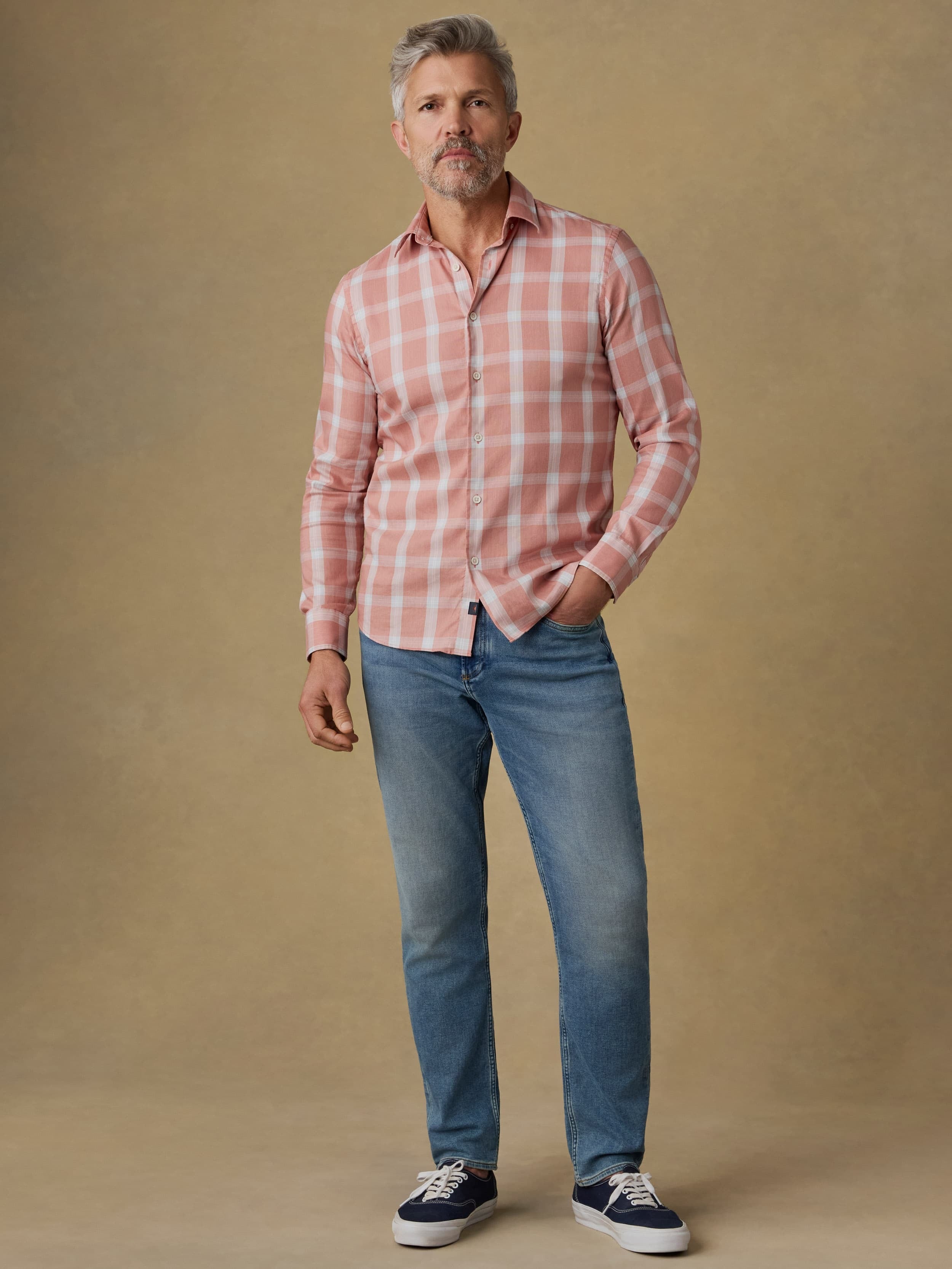 MovementTM Monterey Shirt - Desert Dust Plaid