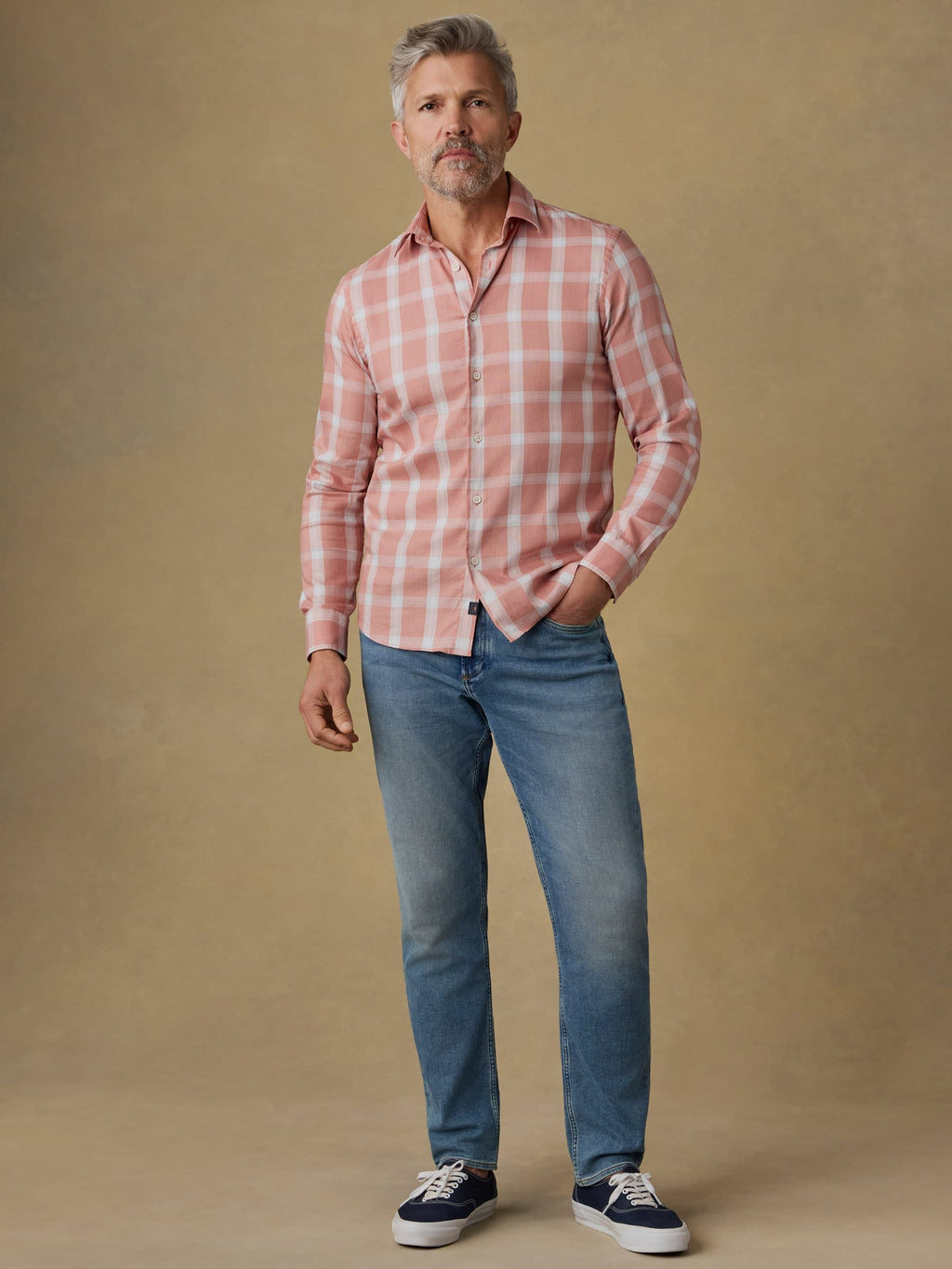 MovementTM Monterey Shirt - Desert Dust Plaid