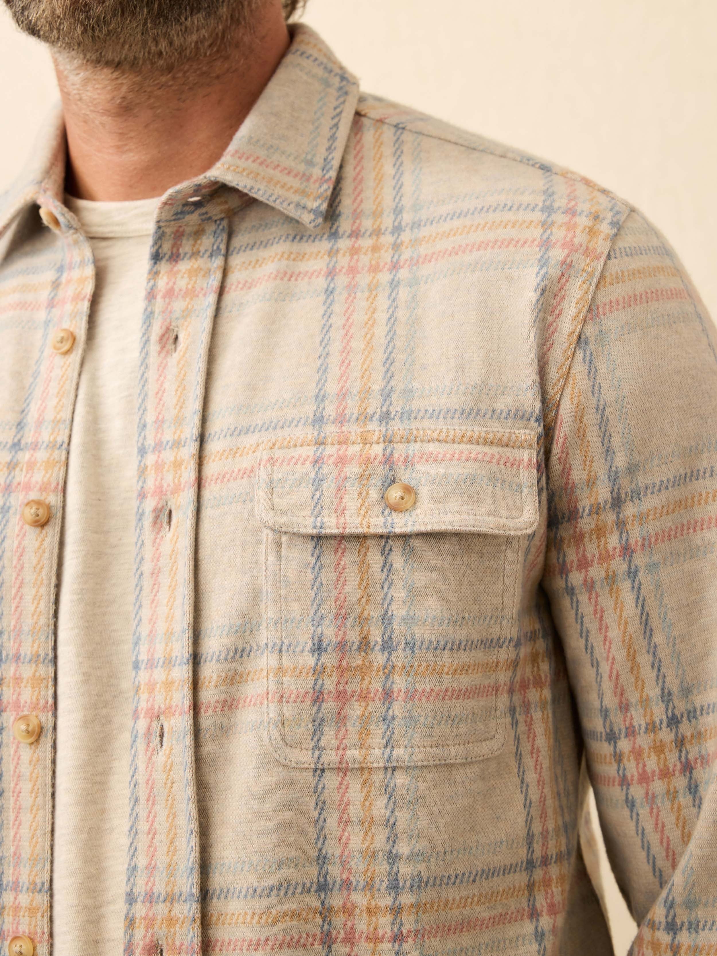 LegendTM Sweater Shirt - Sedona Plains Plaid