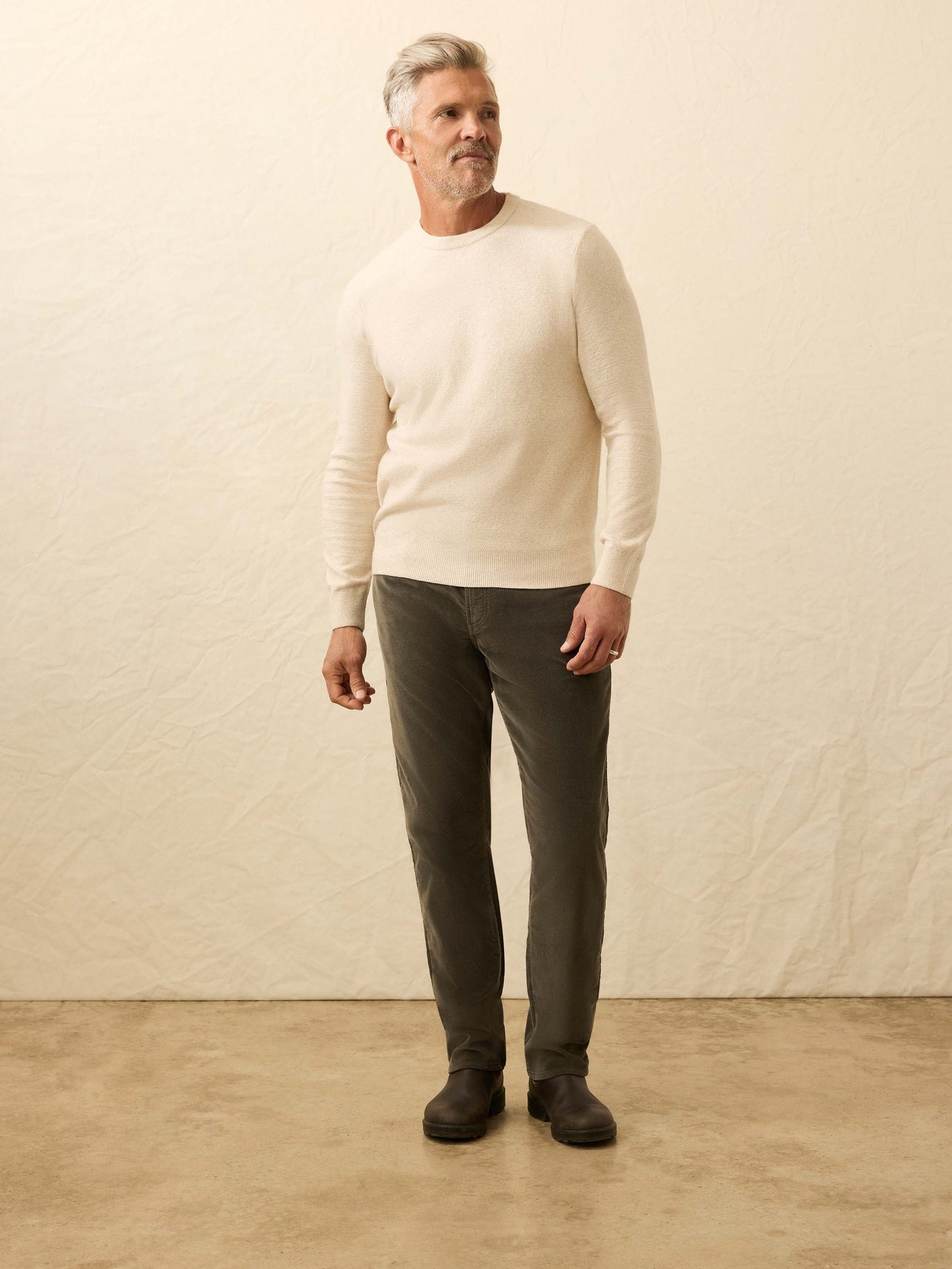 Jackson Crew Sweater - Ivory Sky Feeder
