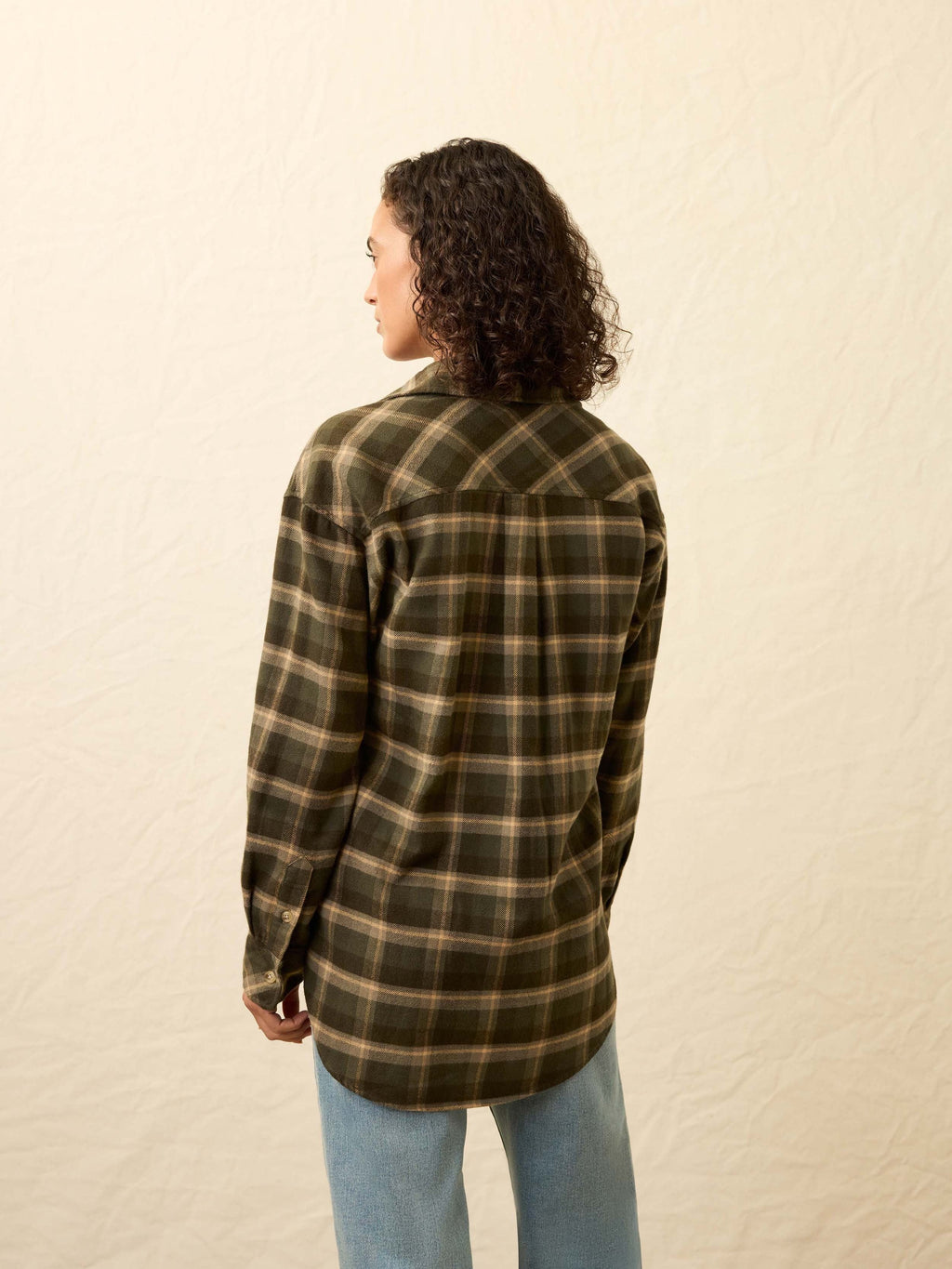 The Heirloom Portuguese Flannel Overshirt - Garret Verde Plaid